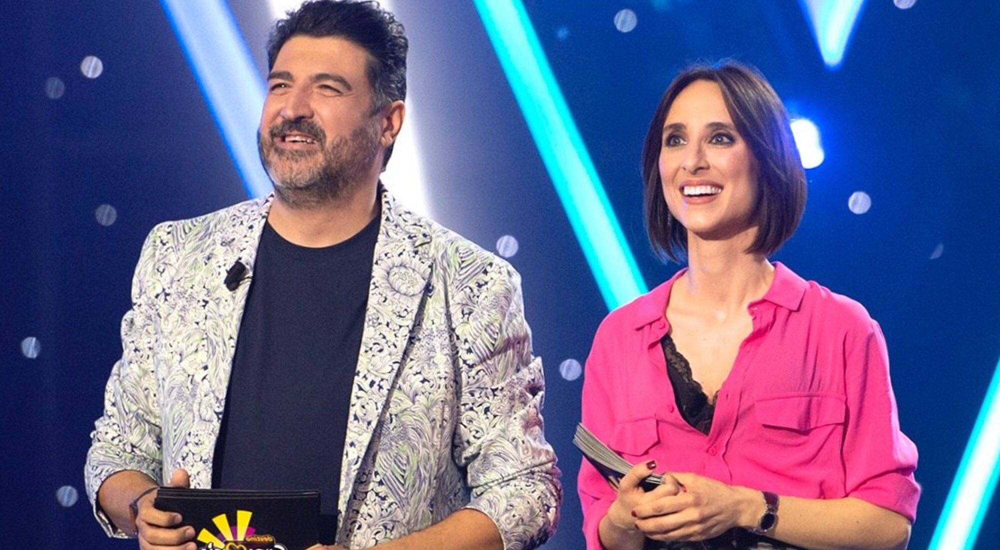 Tony Aguilar y Julia Varela, en 'Destino Eurovisión 2021'