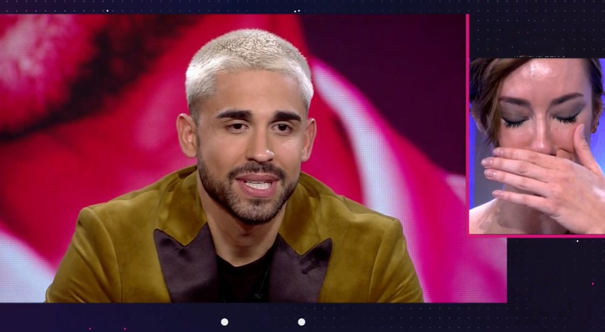 Adara, emocionada al hablar con Miguel Frigenti en &#39;Secret Story&#39;