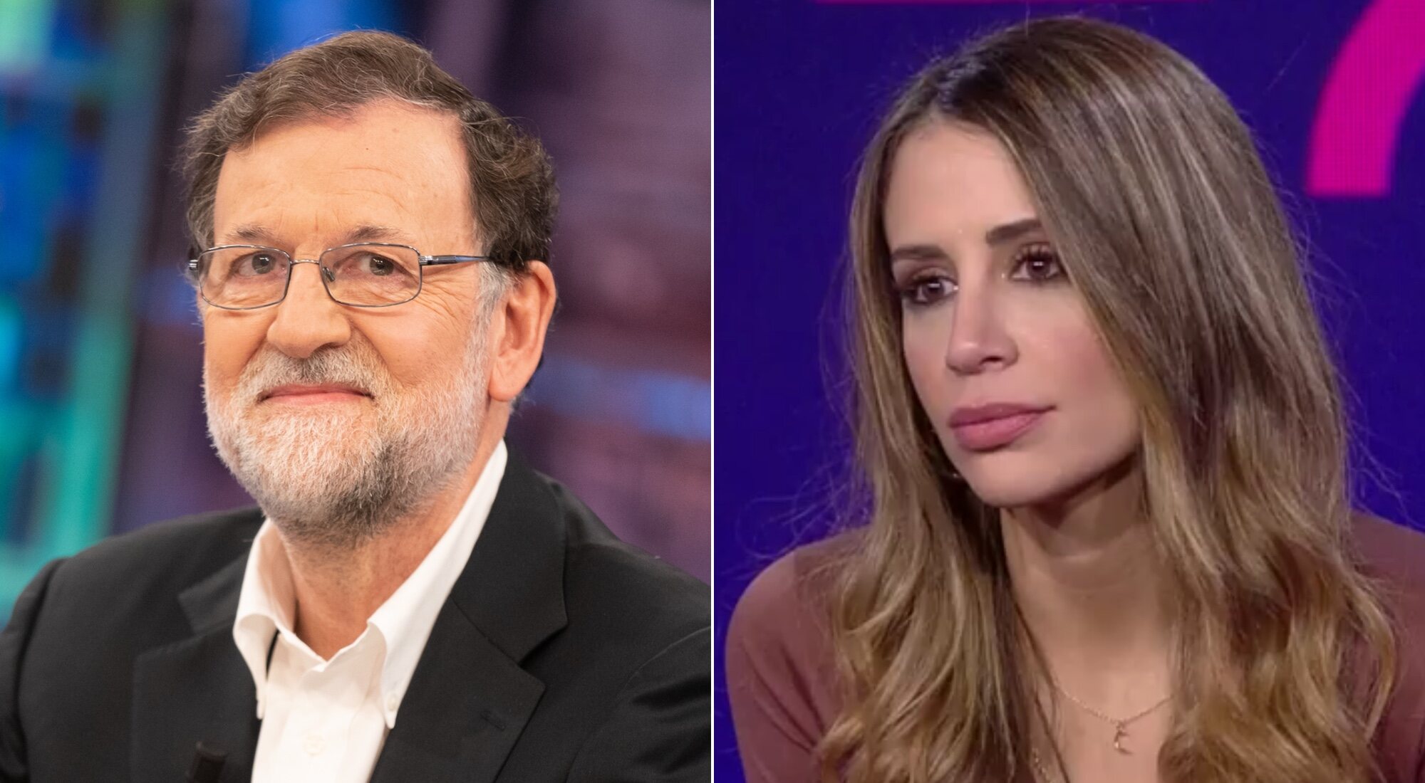 Mariano Rajoy ('El hormiguero') y Cristina Porta ('Secret Story')