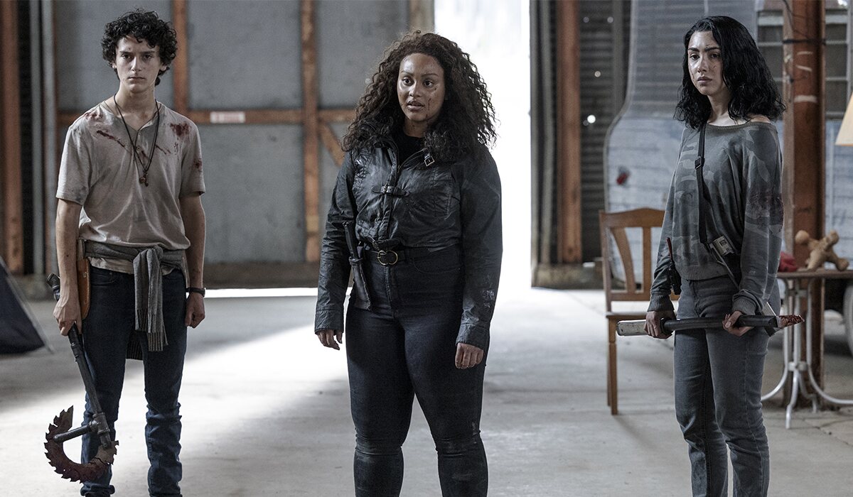 Elton, Iris y Hope en el final de &#39;The Walking Dead: World Beyond&#39;