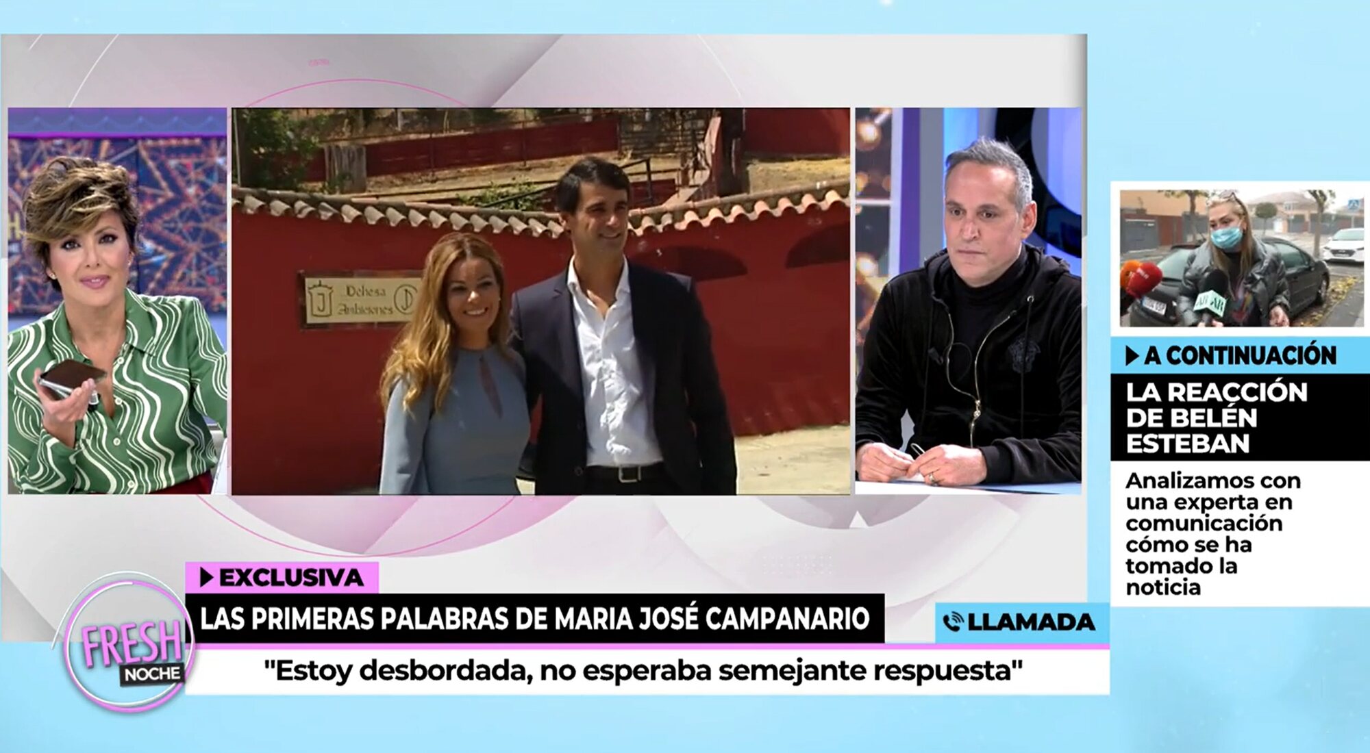 Sonsóles Ónega habla con María José Campanario en 'Ya son las ocho'