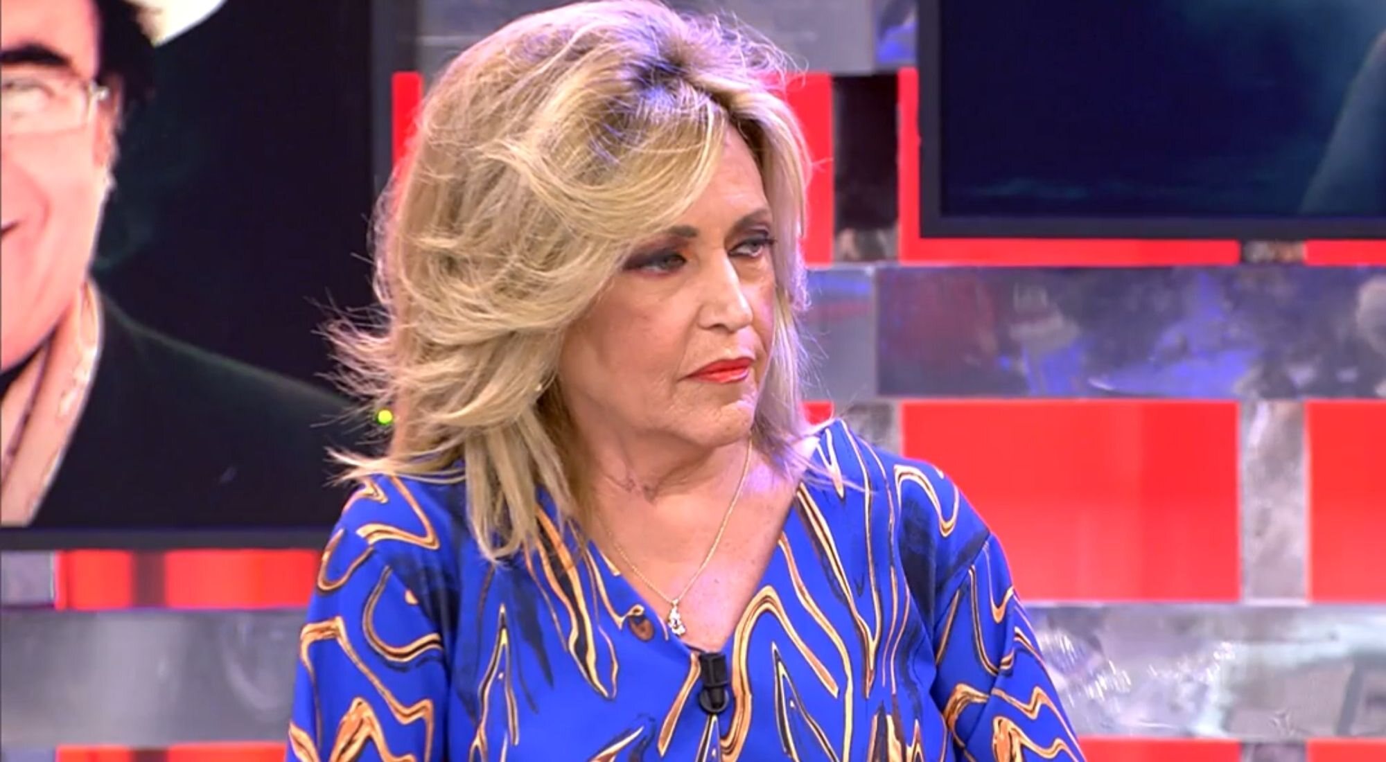 Lydia Lozano, en el plató de 'Sálvame'