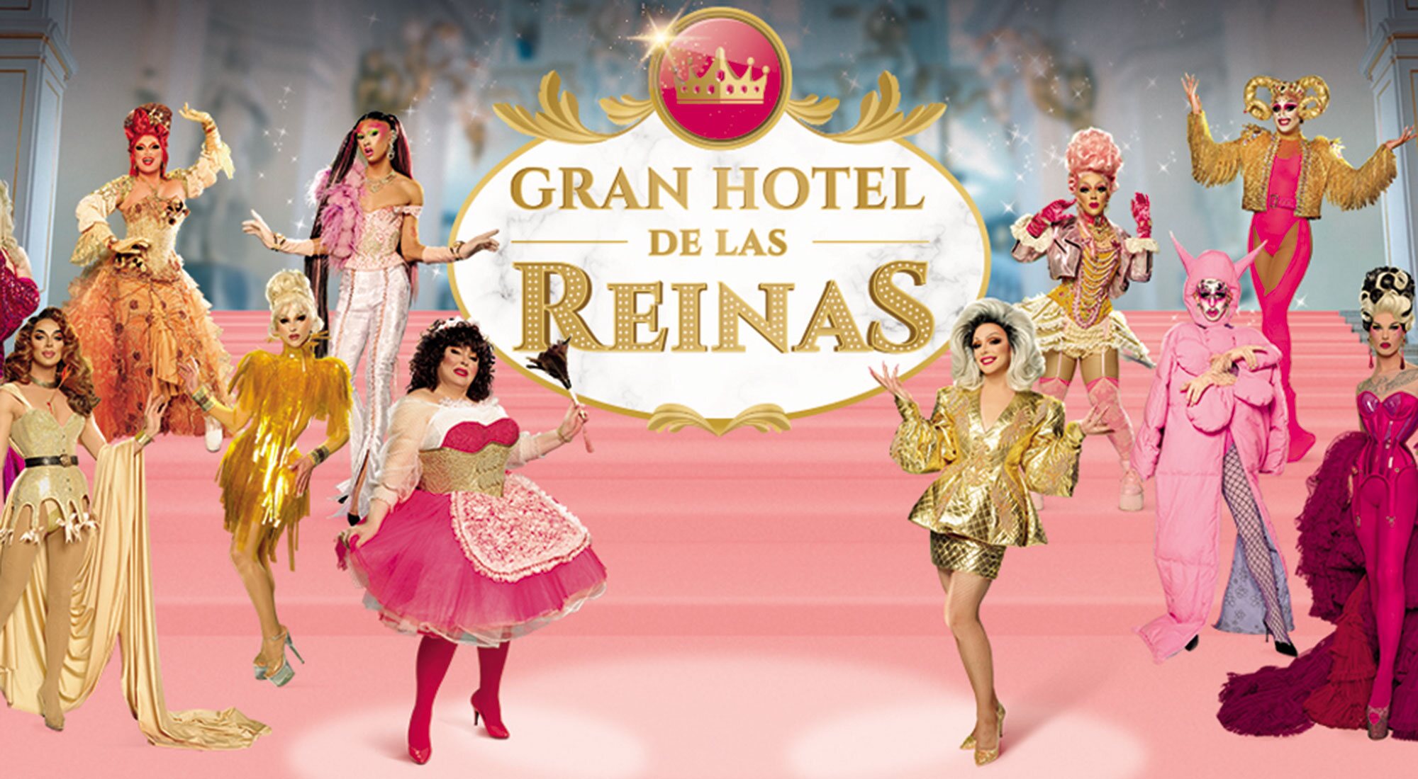 Las artistas de 'Gran Hotel de las Reinas'