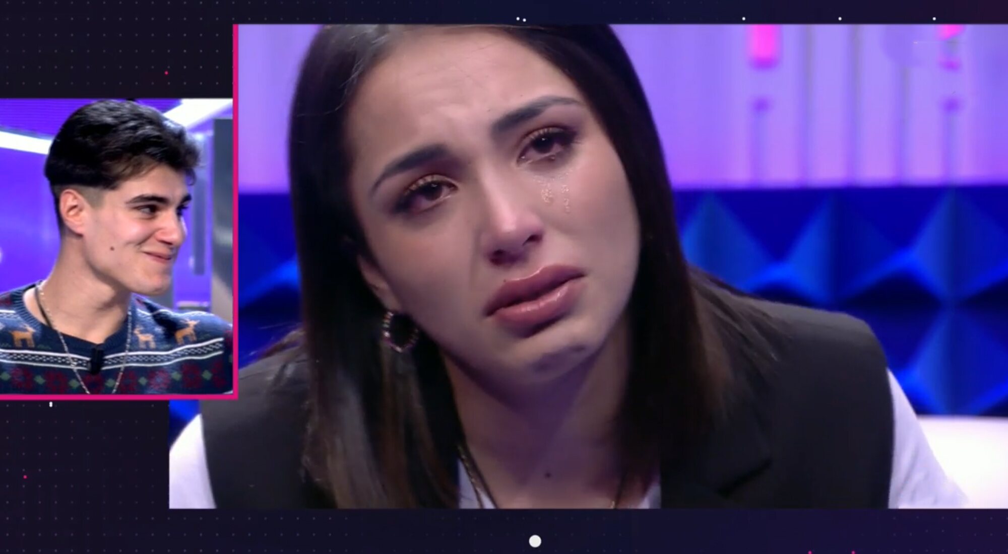Sandra rompe a llorar tras ver un mensaje de Julen en 'Secret Story'