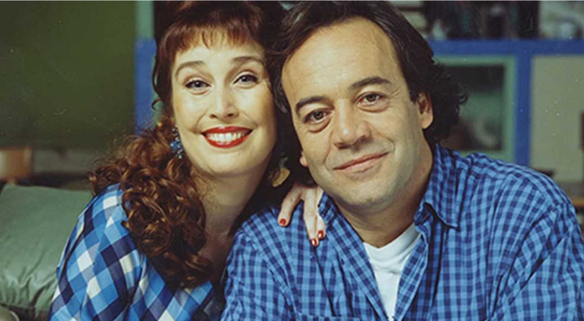 Verónica Forqué y Tito Valverde, en 'Pepa y Pepe'