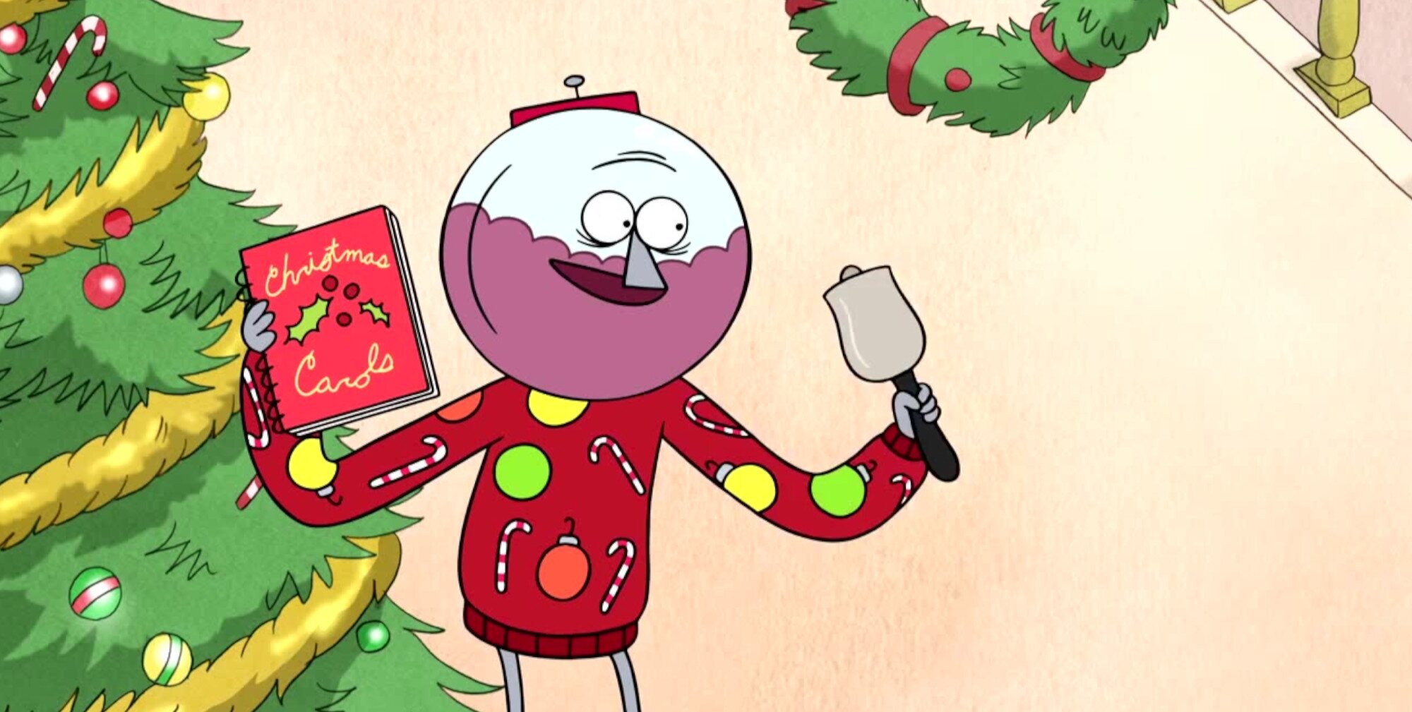 Benson en un ambiente navideño en 'Historias Corrientes'