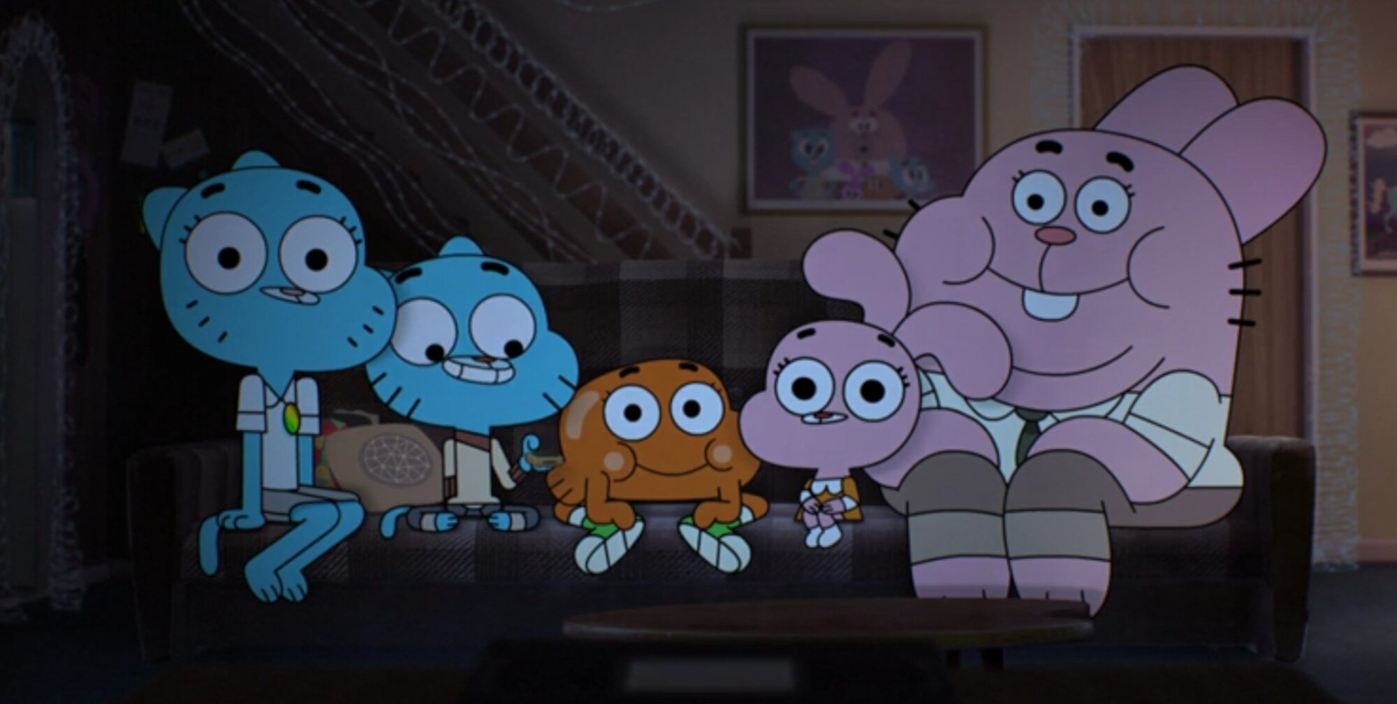 La familia Watterson reunida en el Tope Day de 'El asombroso mundo de Gumball'