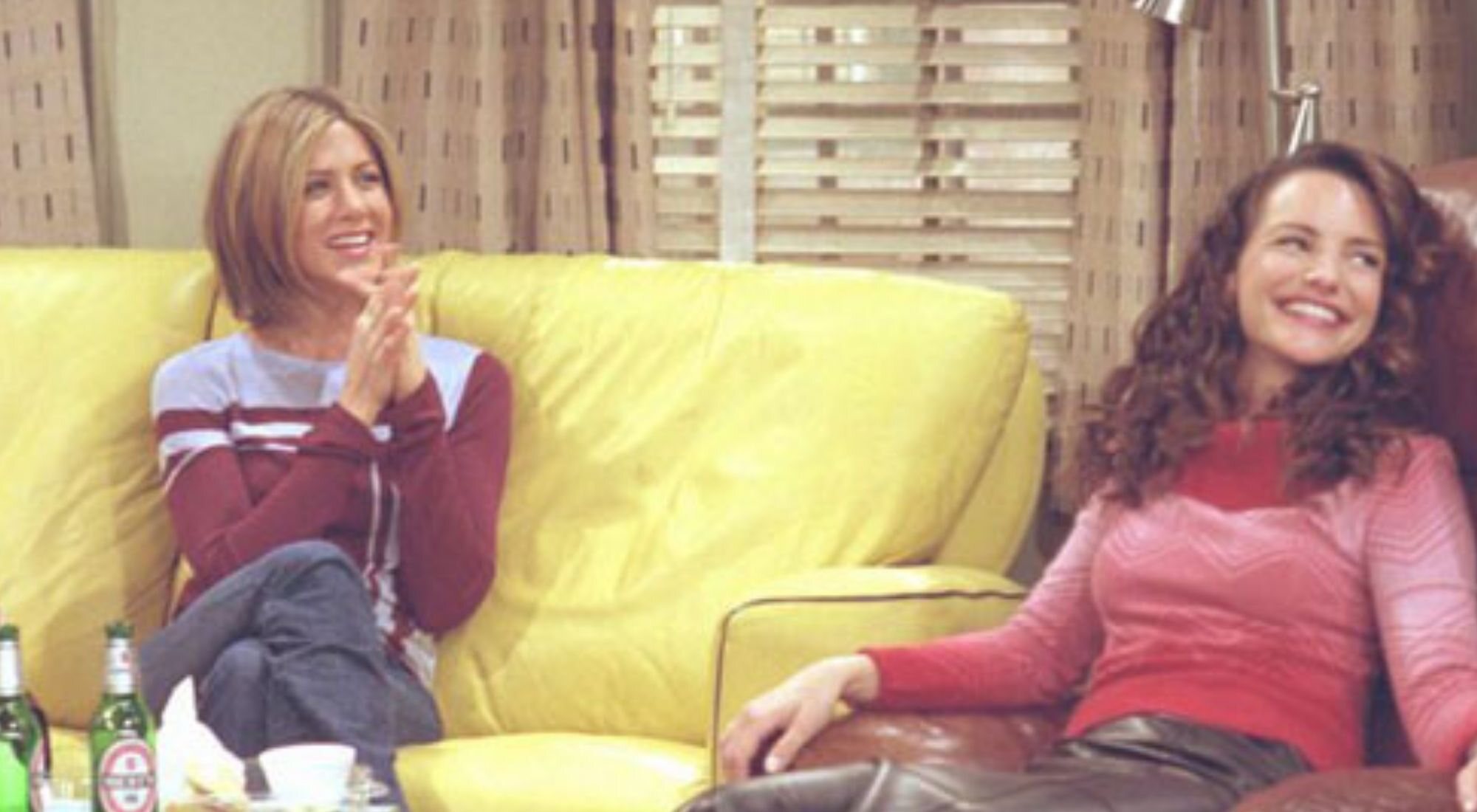 Kristin Davis en 'Friends' junto a Jennifer Aniston