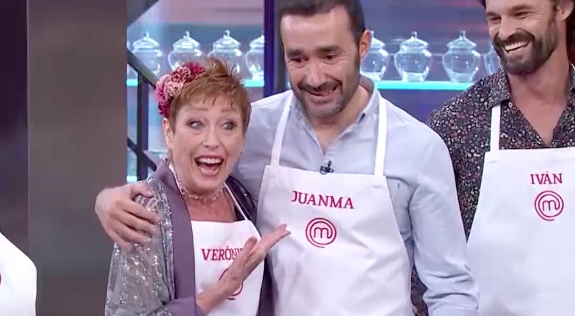 Verónica Forqué y Juanma Castaño en 'MasterChef Celebrity 6'