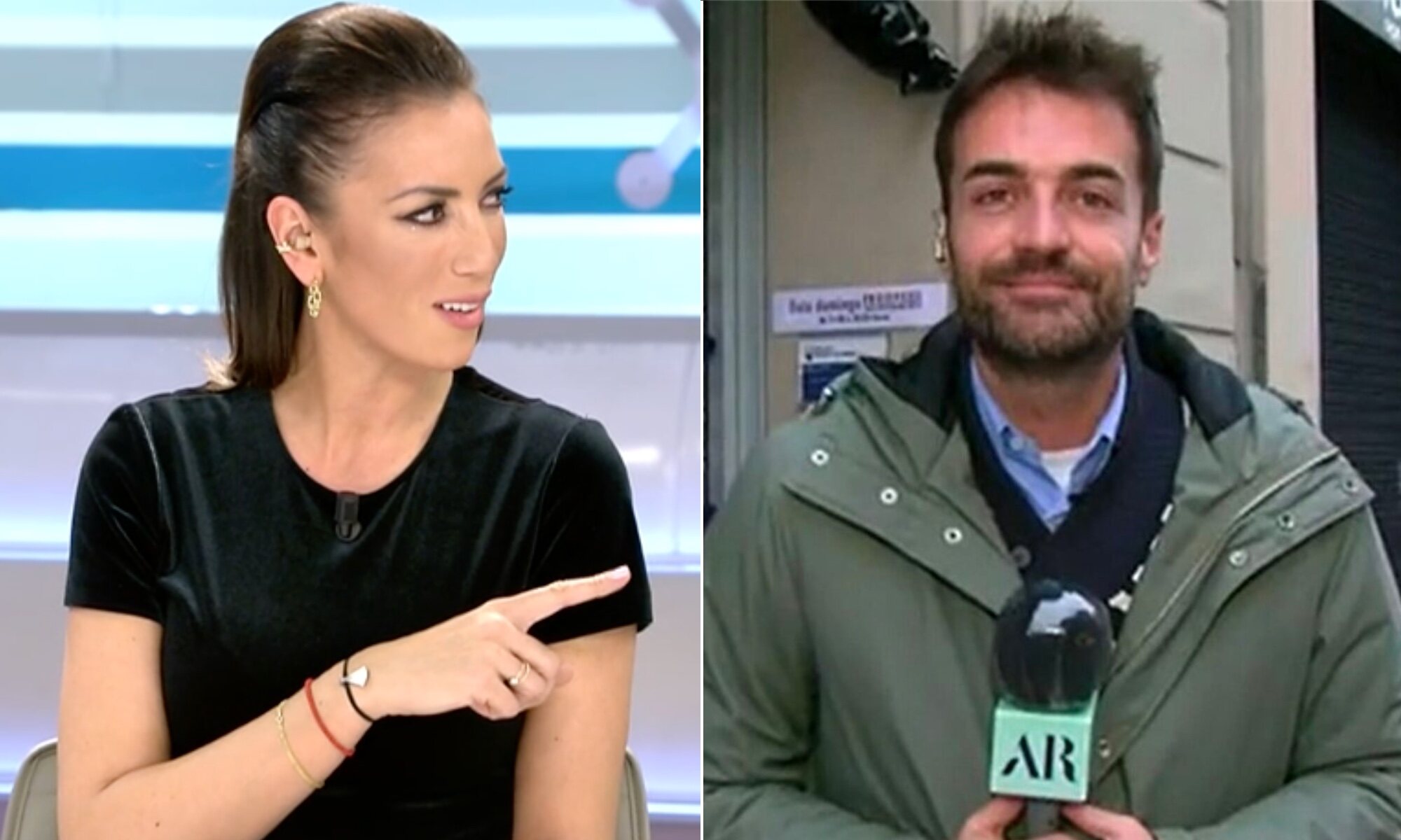 Patricia Pardo y Miquel Valls, en 'El programa de Ana Rosa'