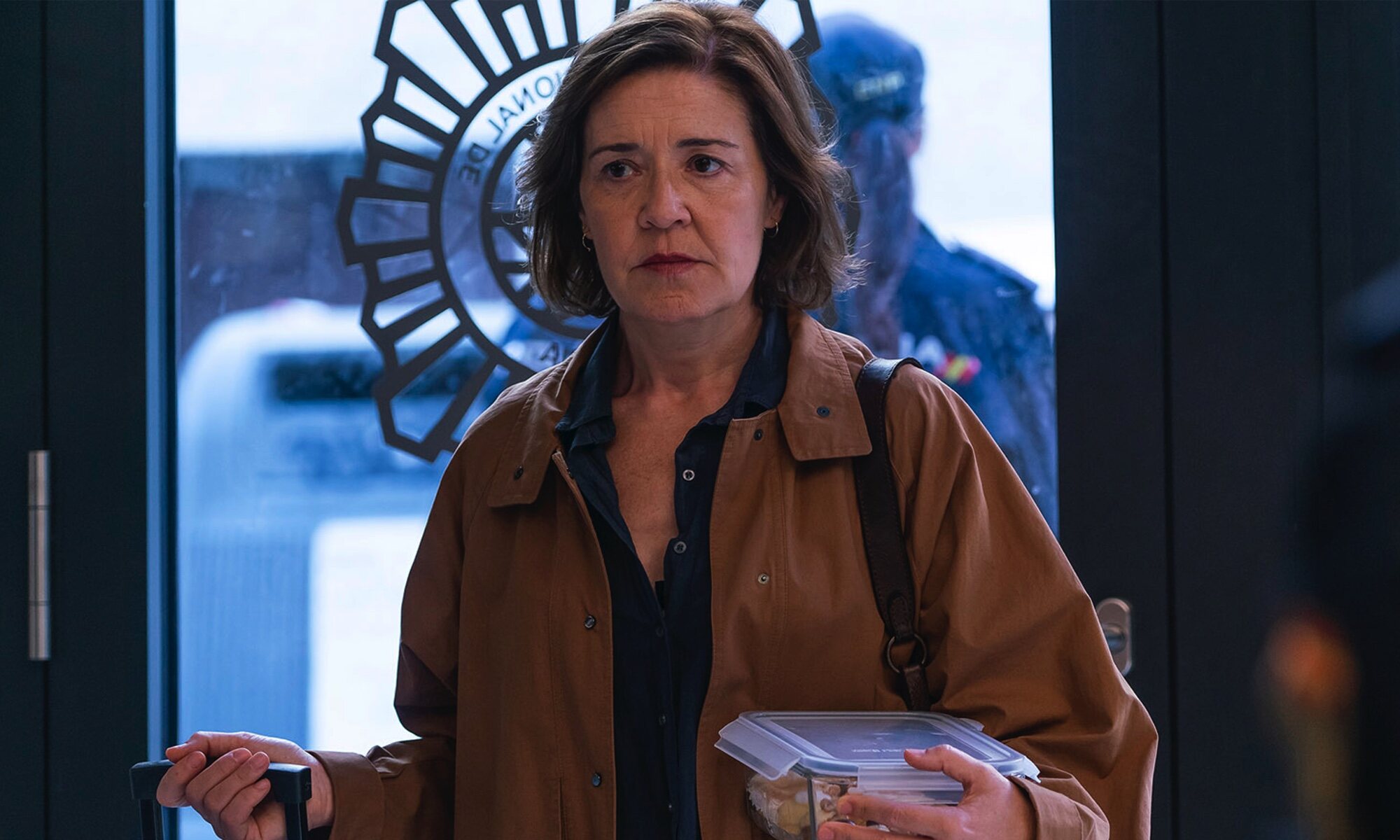 Laura, en su llegada a comisaría en el regreso de 'Los misterios de Laura'