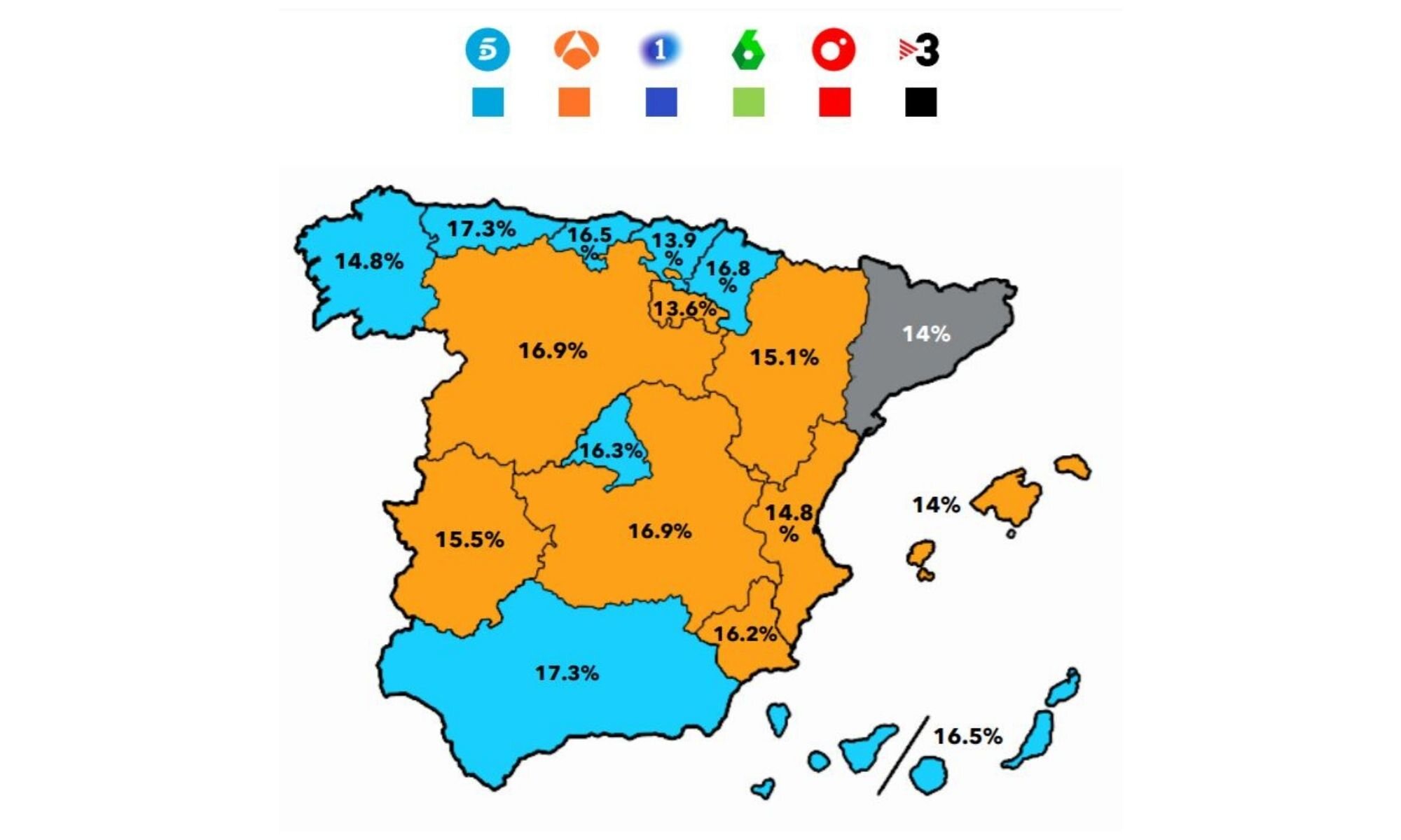 ¿Quién lidera por comunidades?
