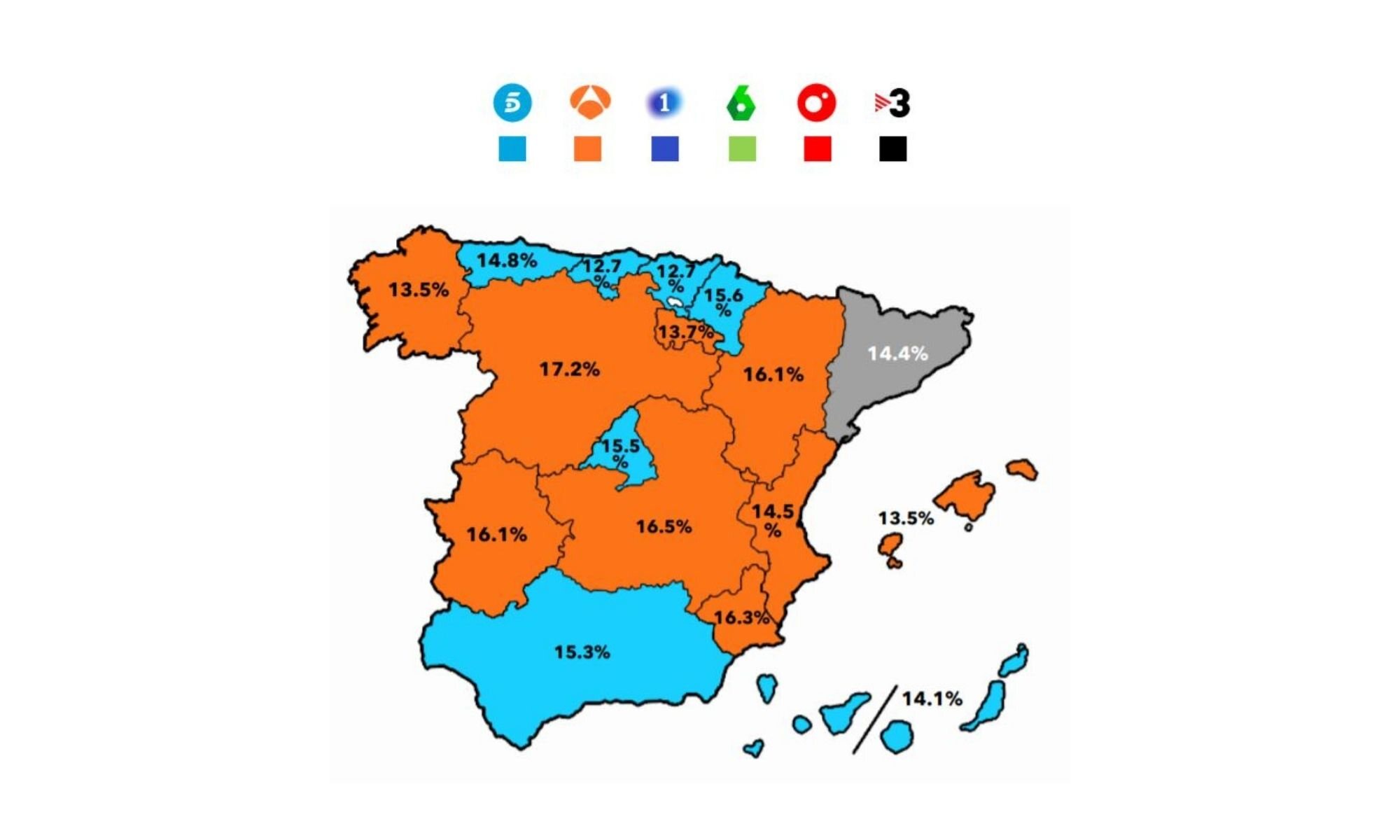 ¿Quién lidera por comunidades?