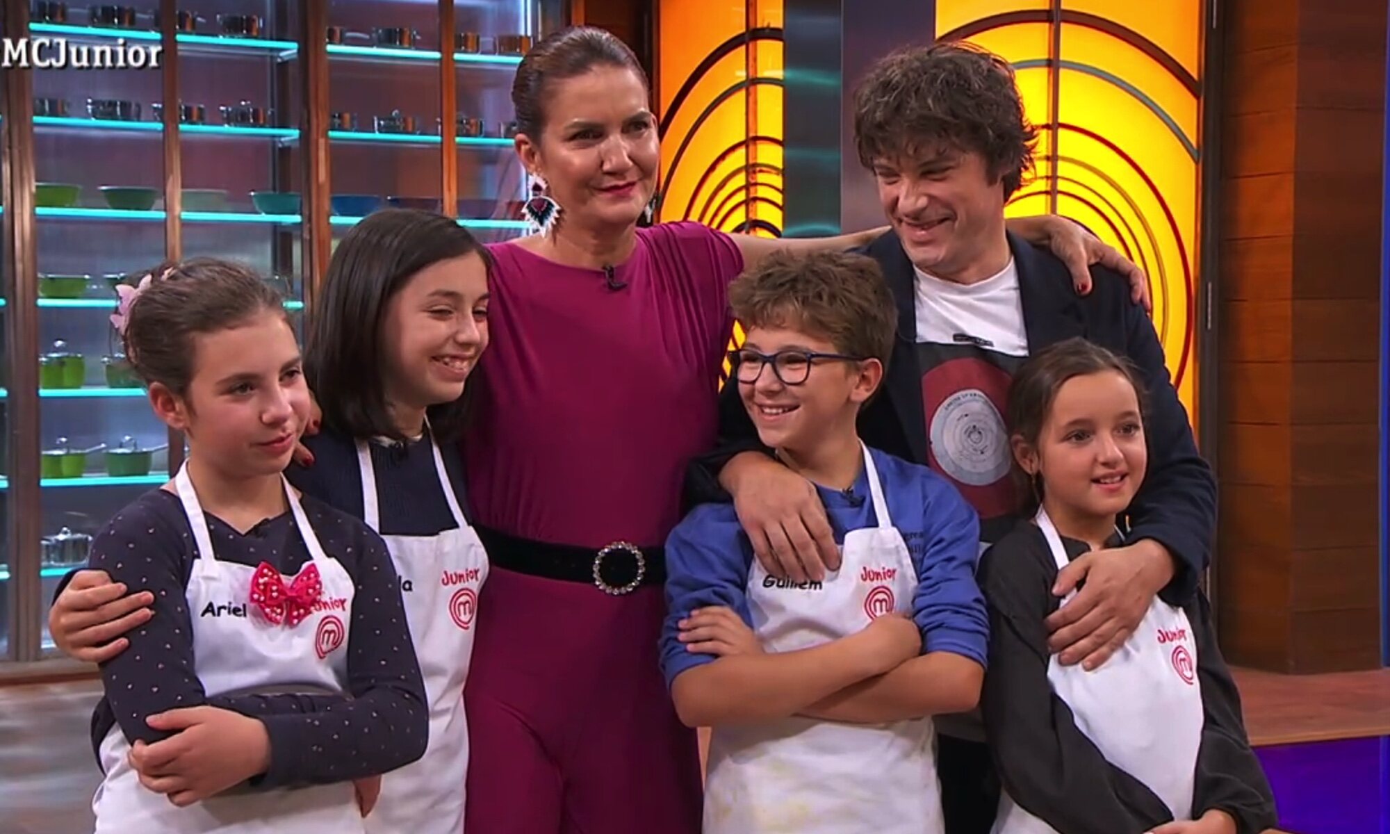 Finalistas de &#39;MasterChef Junior 9&#39; junto a Samantha Vallejo-Nágera y Jordi Cruz