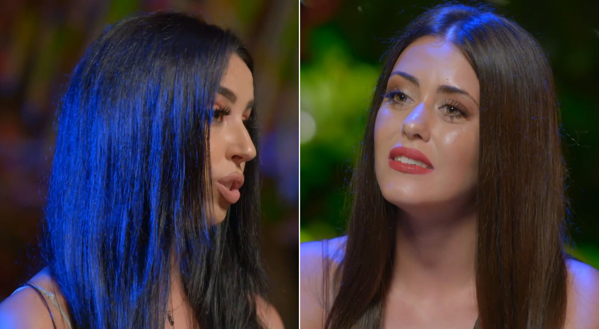 Sabela y Rosario, cara a cara en 'La isla de las tentaciones'