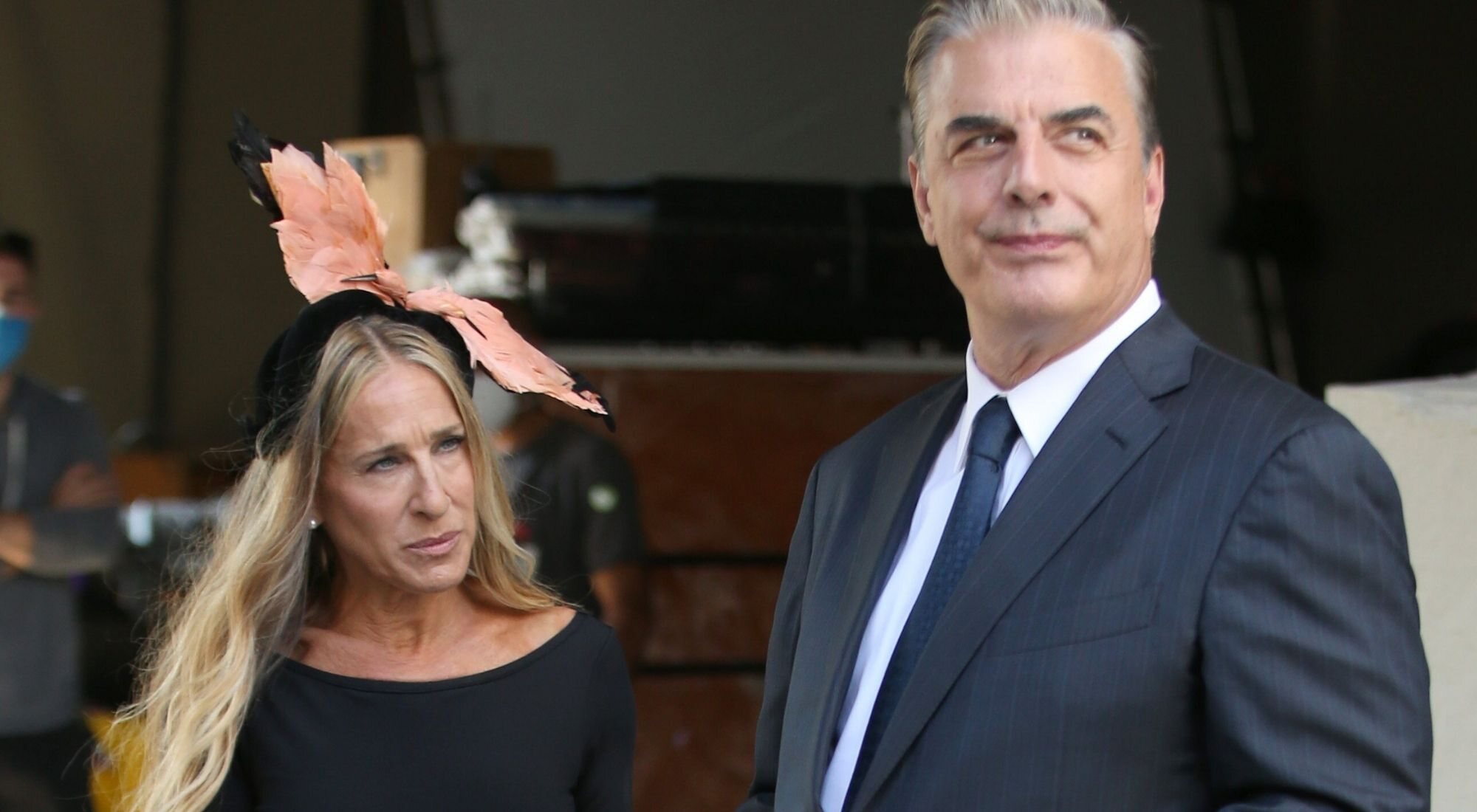 Sarah Jessica Parker y Chris Noth, en 'And Just Like That...'