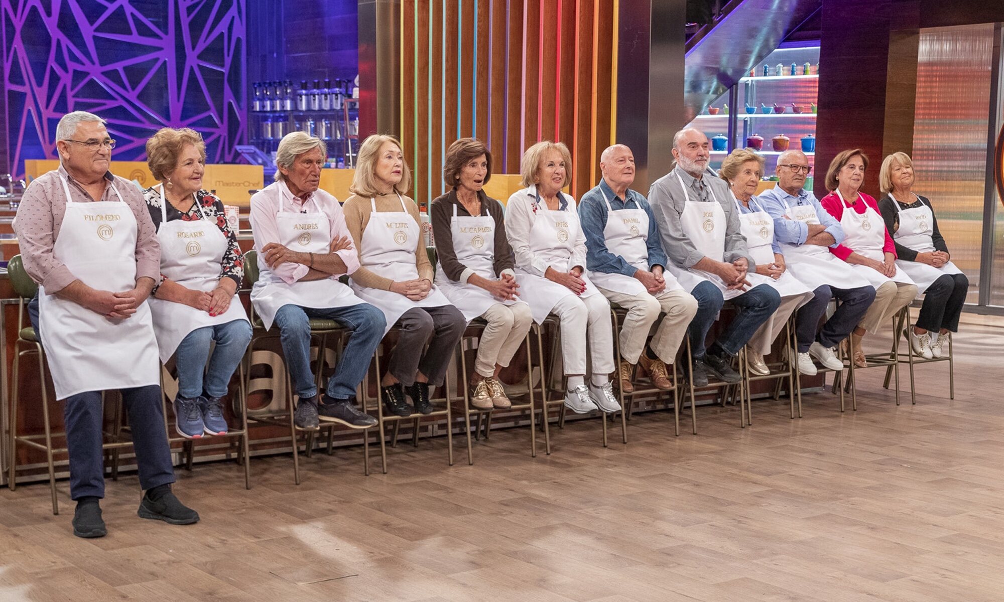 Los aspirantes de la segunda edición de &#39;MasterChef Abuelos&#39;