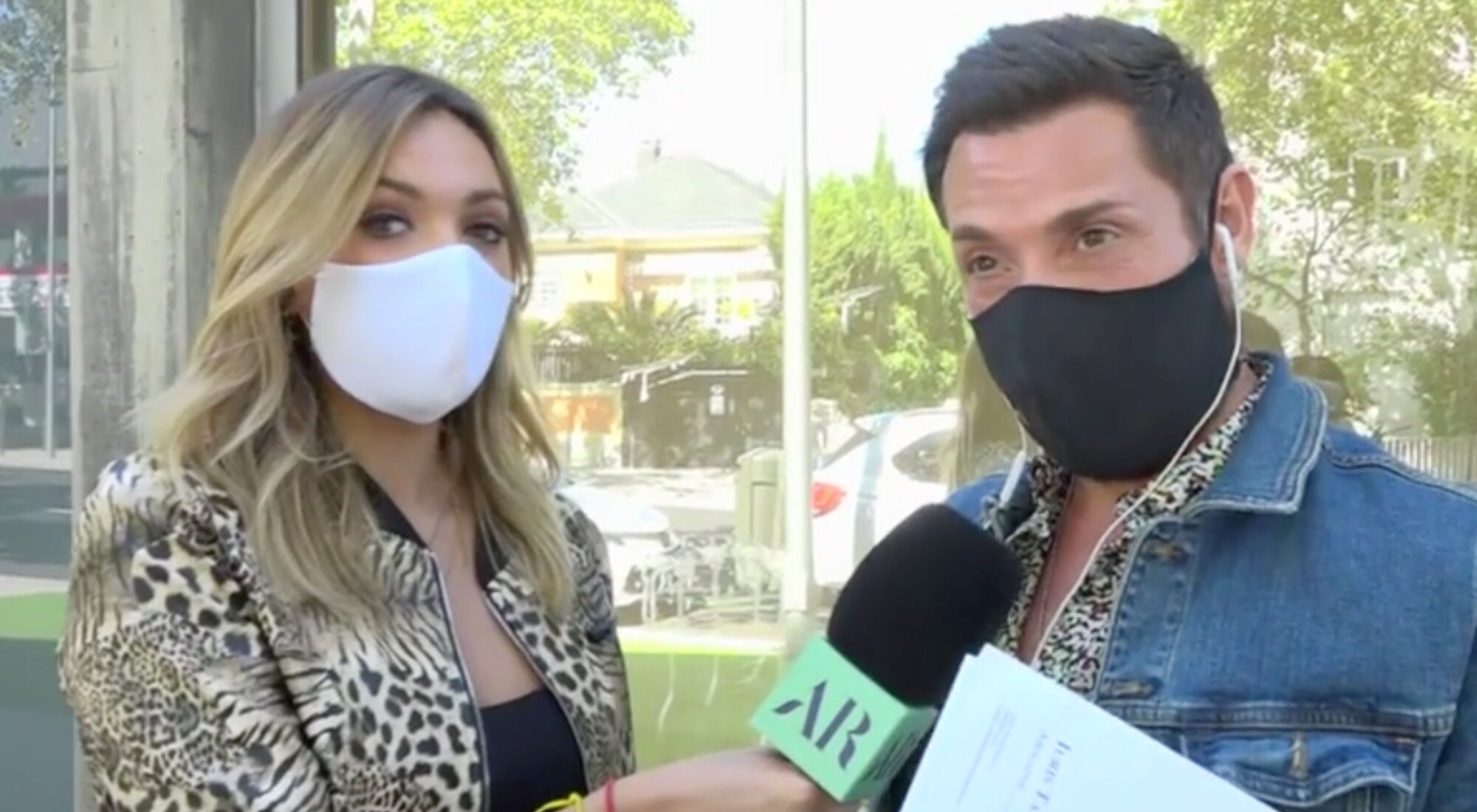 Marta Riesco y Antonio David Flores