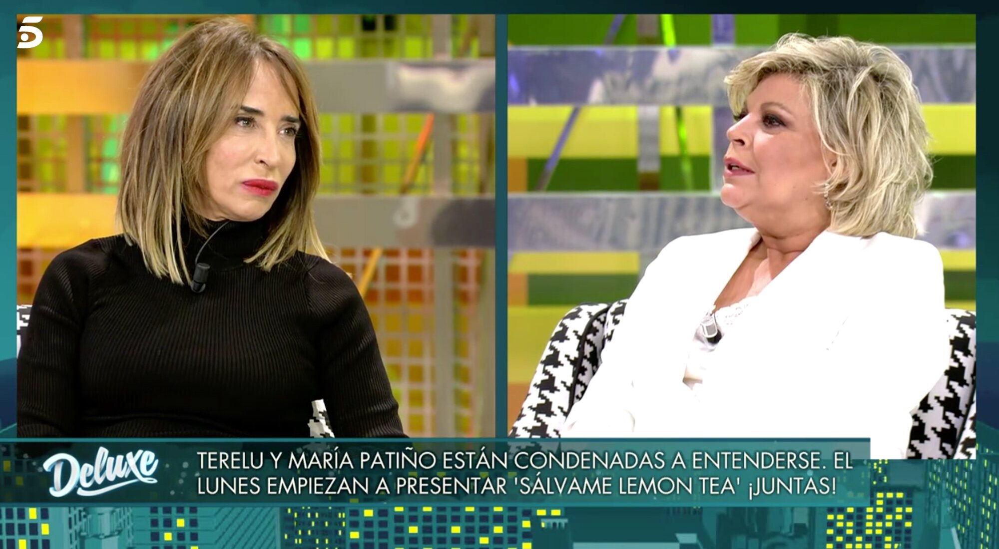 María Patiño y Terelu Campos en &#39;Sábado deluxe&#39;