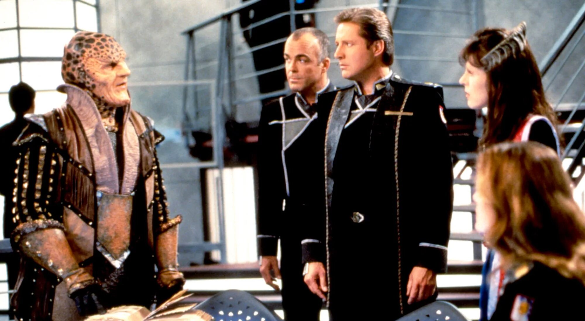 Los protagonistas de 'Babylon 5'