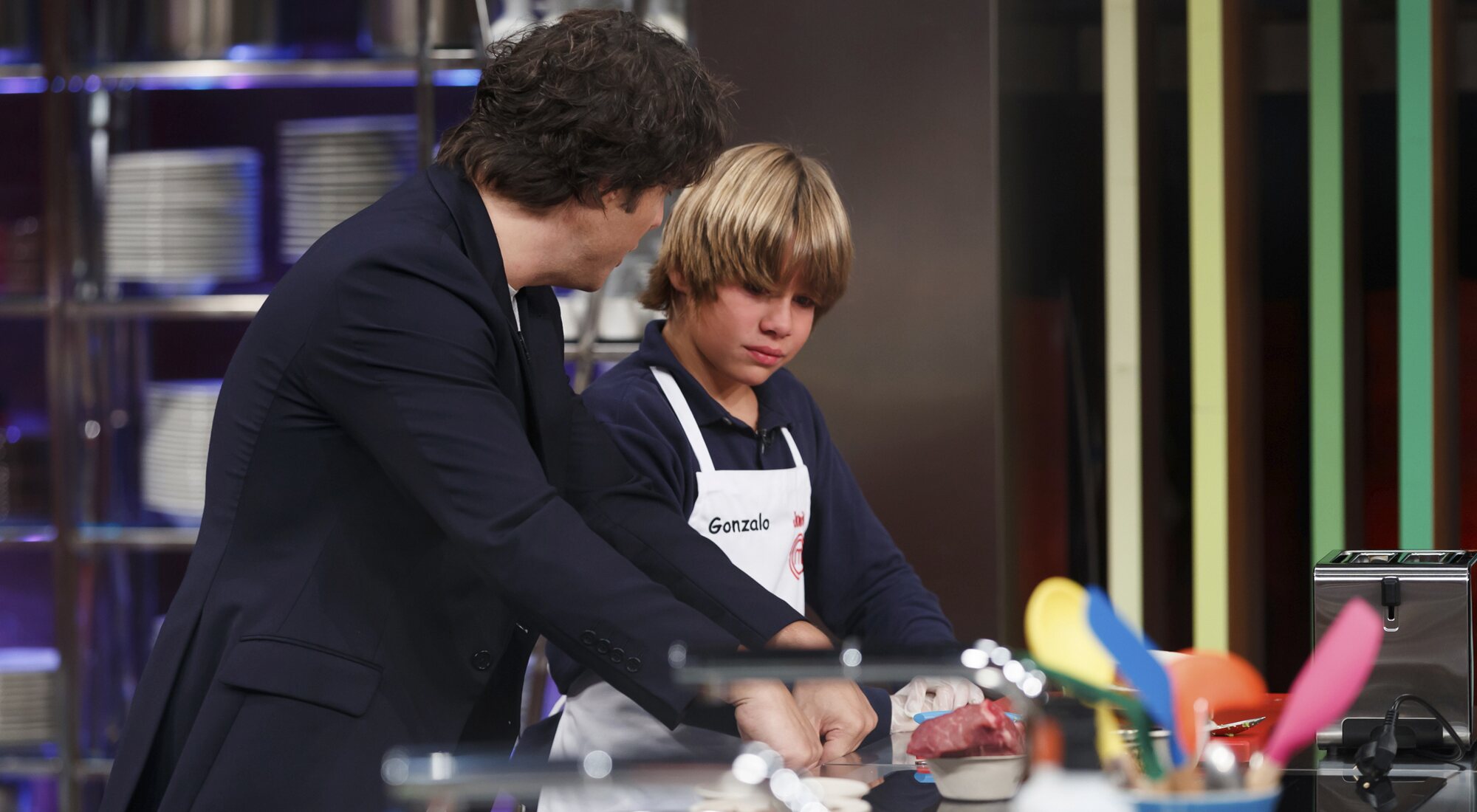 Jordi Cruz apoya a uno de los aspirantes de &#39;MasterChef Junior 9&#39;