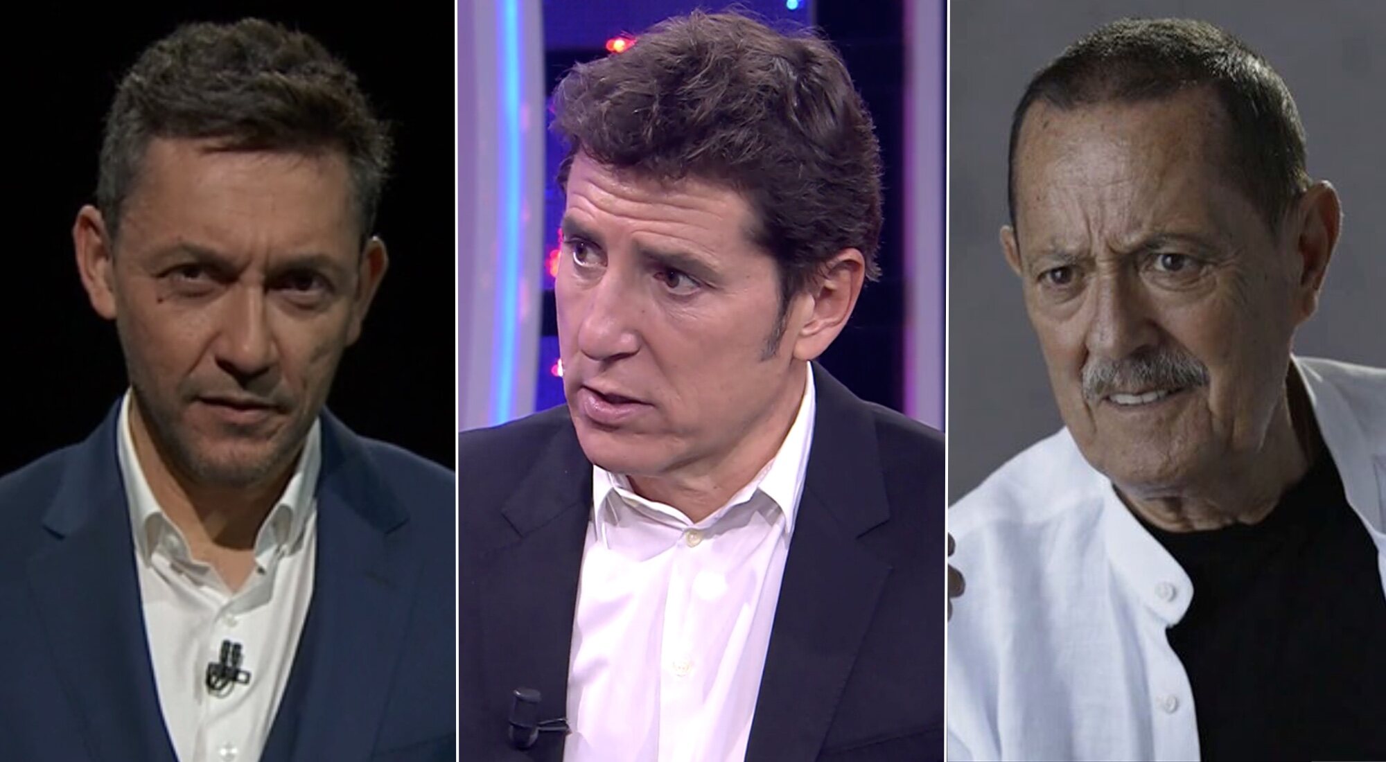 Javier Ruiz, Manel Fuentes y Julián Muñoz