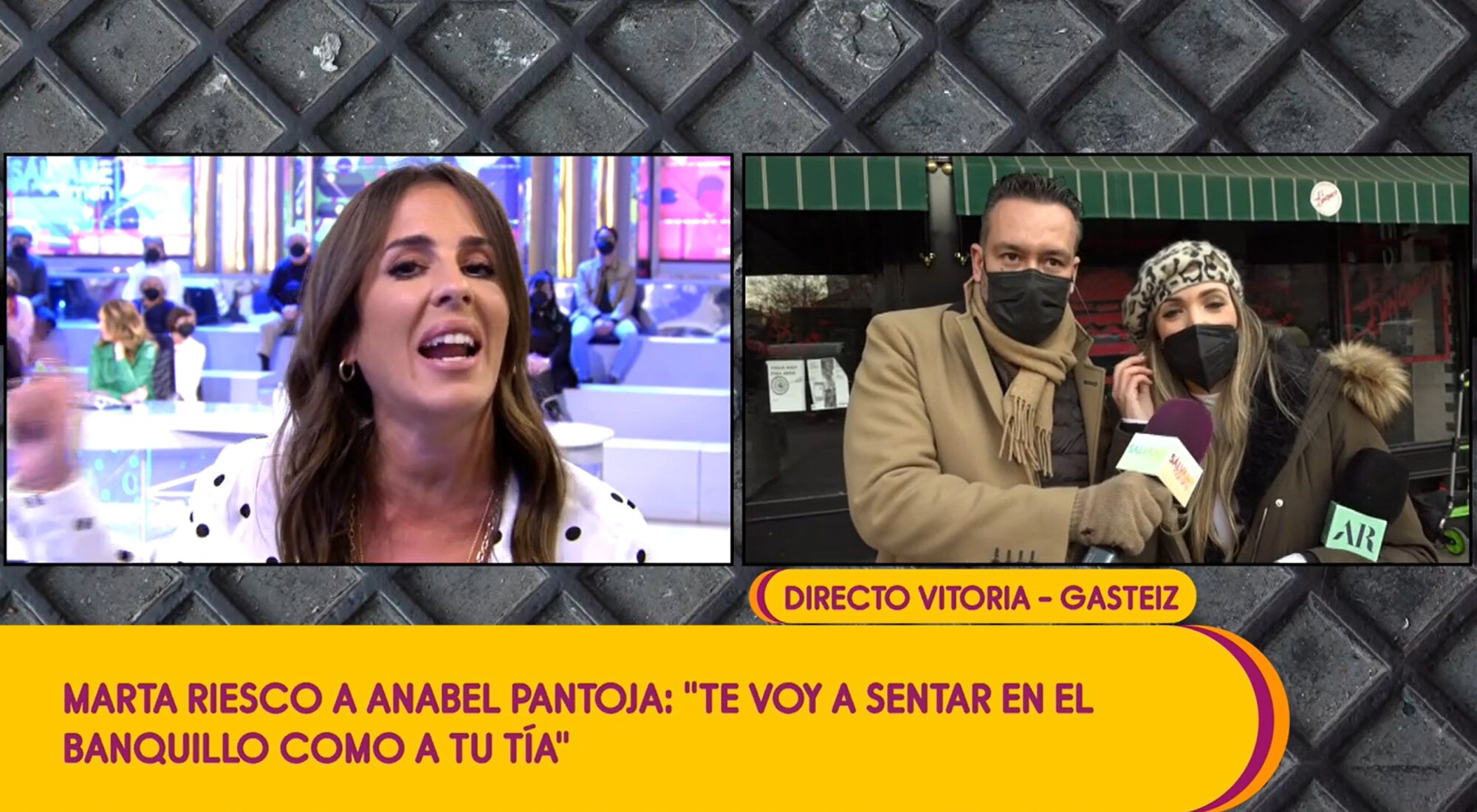 Anabel Pantoja estalla contra Marta Riesco en 'Sálvame'