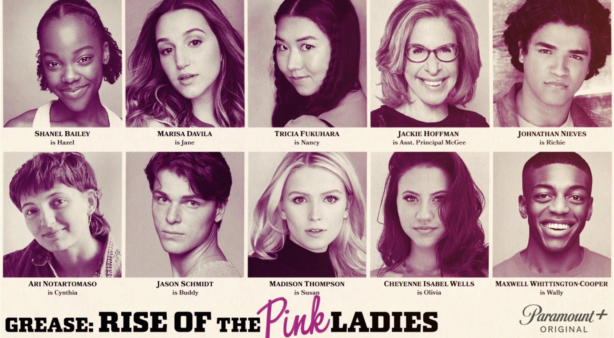 Elenco de 'Rise of the Pink Ladies'