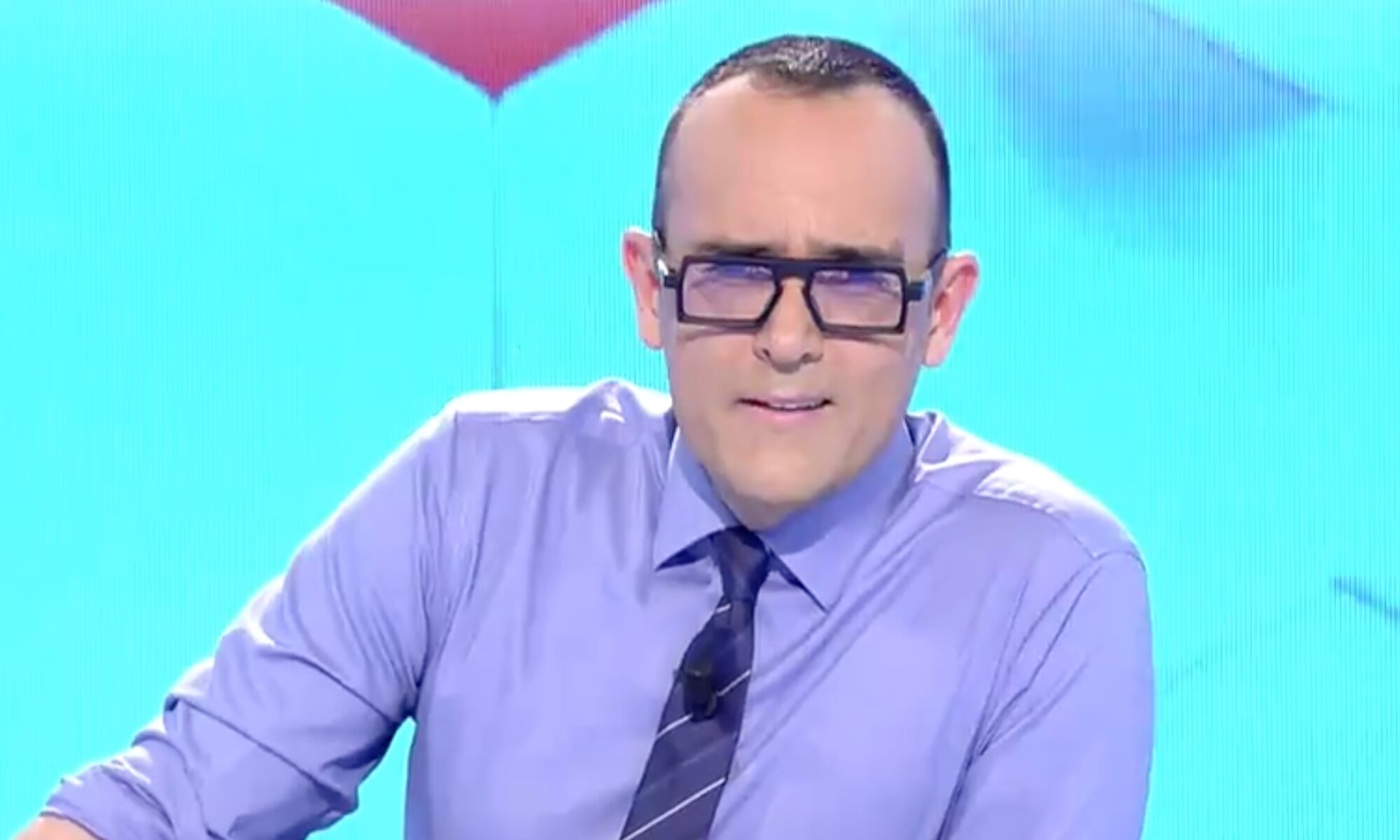 Risto Mejide, con sus nuevas gafas, en 'Todo es mentira'