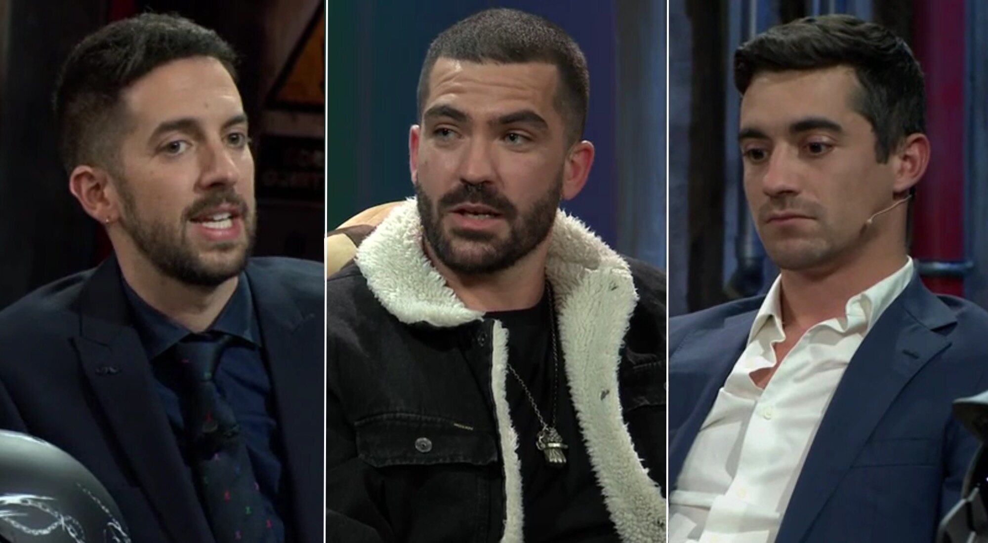 David Broncano, Regino Hernández y Javier Fernández, en 'La resistencia'