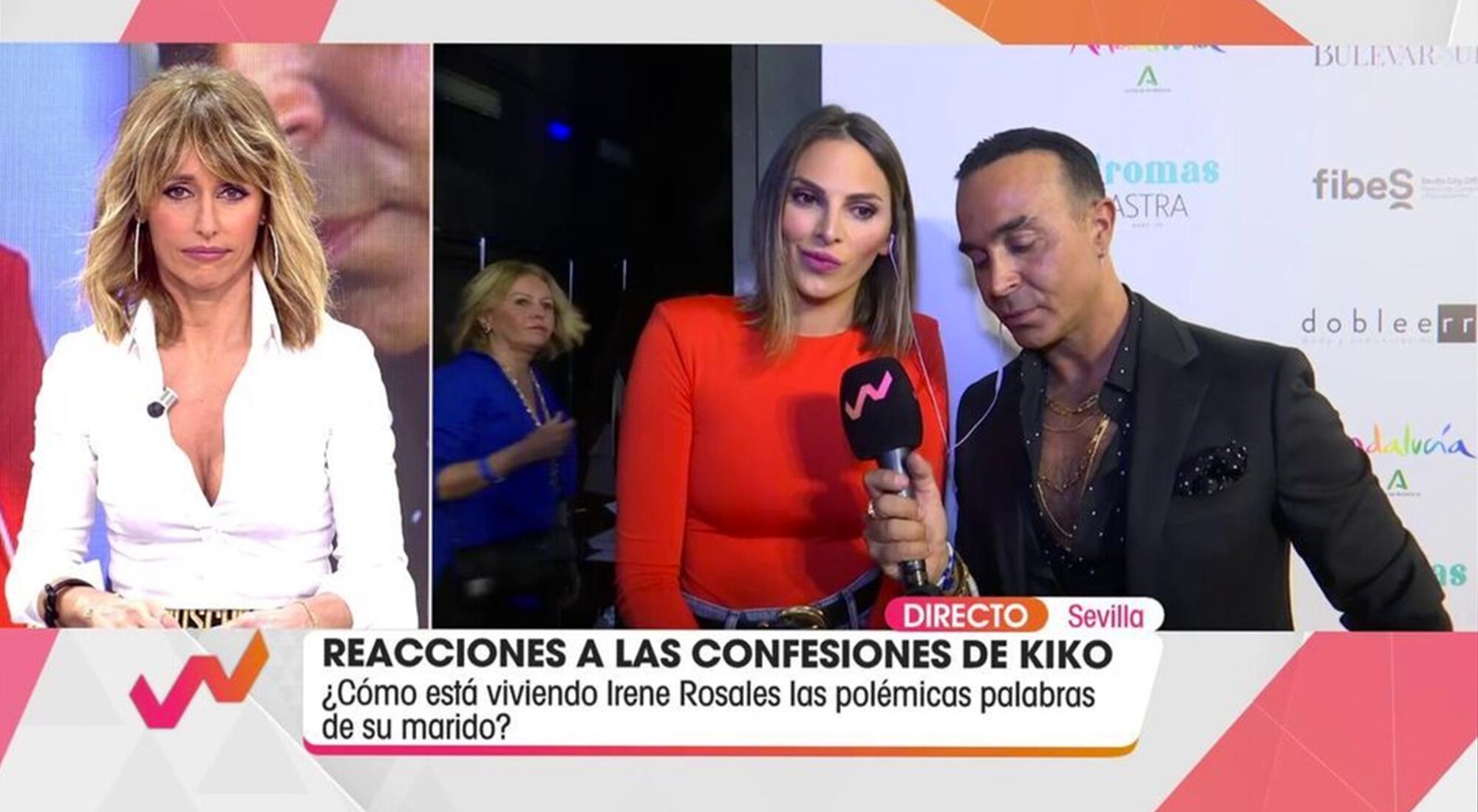 Emma García conecta con Irene Rosales y Luis Rollán en &#39;Viva la vida&#39;