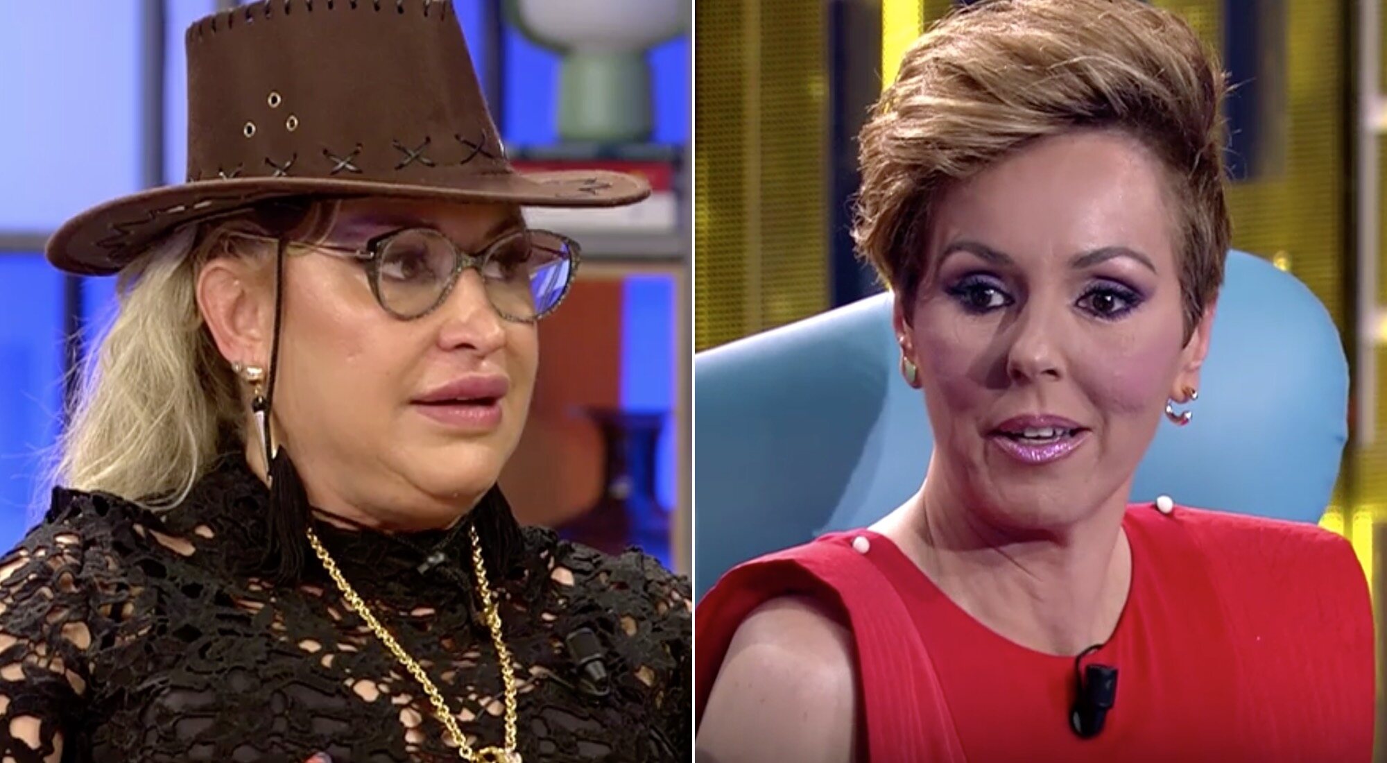 Raquel Mosquera y Rocío Carrasco