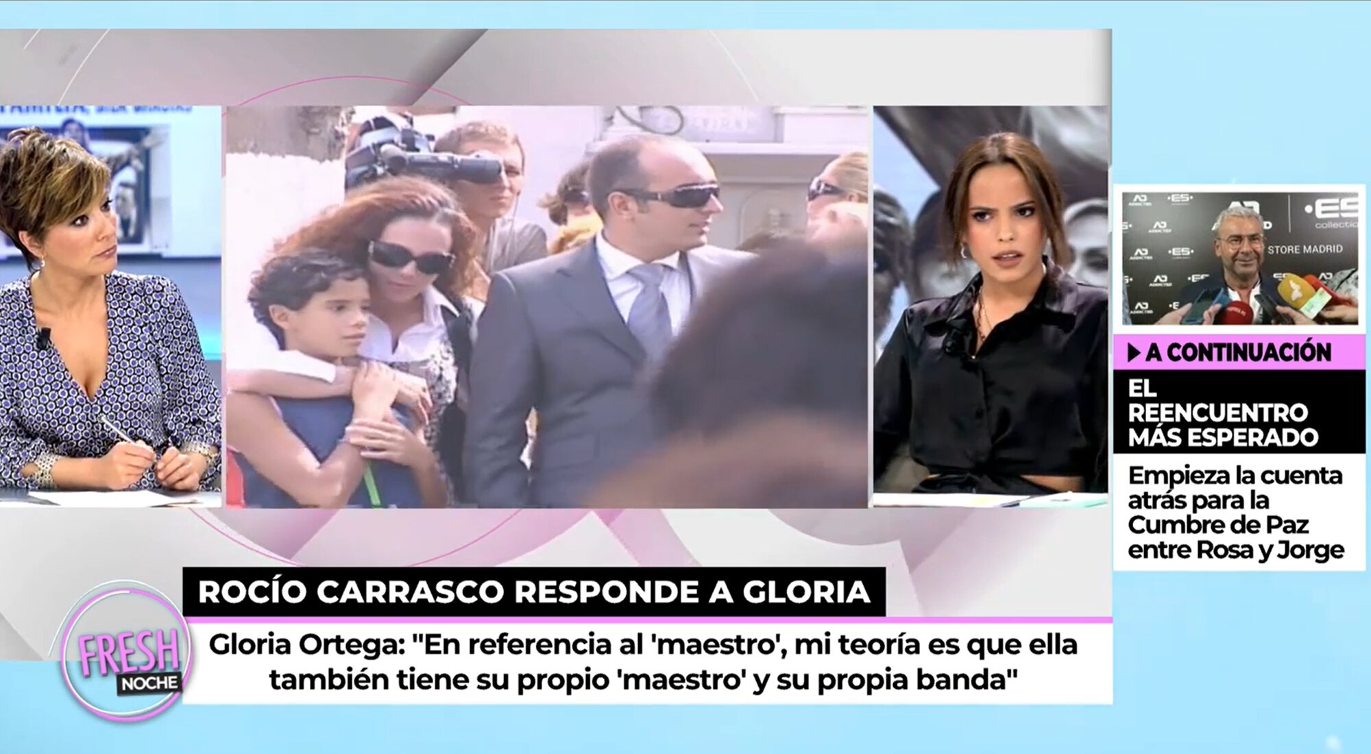 Gloria Camila carga contra Fidel Albiac en 'Ya son las ocho'