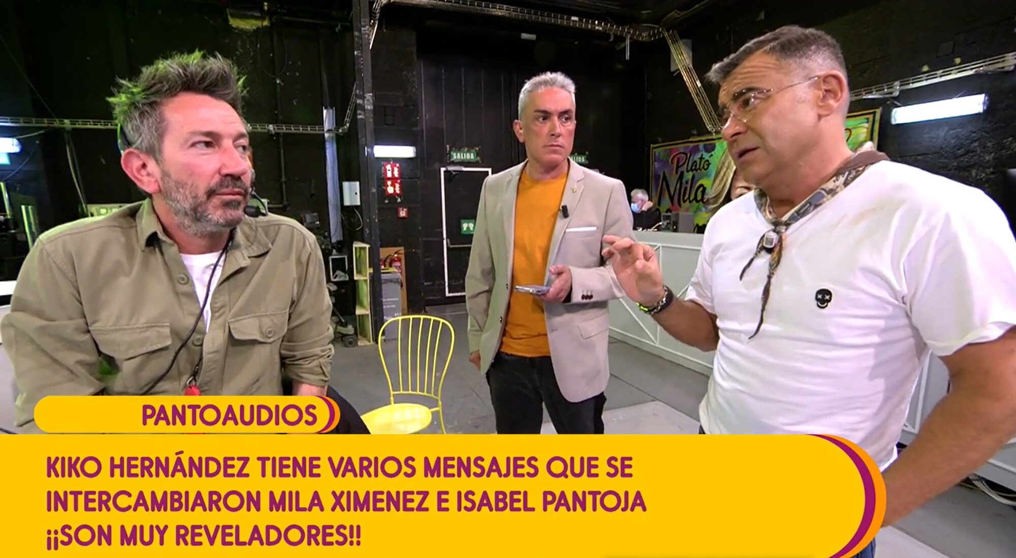 David Valldeperas, Kiko Hernández y Jorge Javier hablan sobre unos audios de Isabel Pantoja en 'Sálvame'