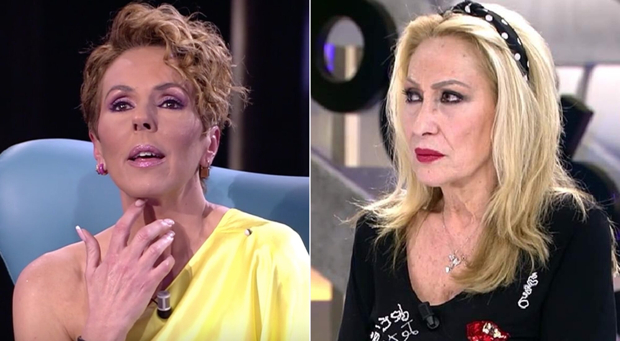 Rocío Carrasco y Rosa Benito