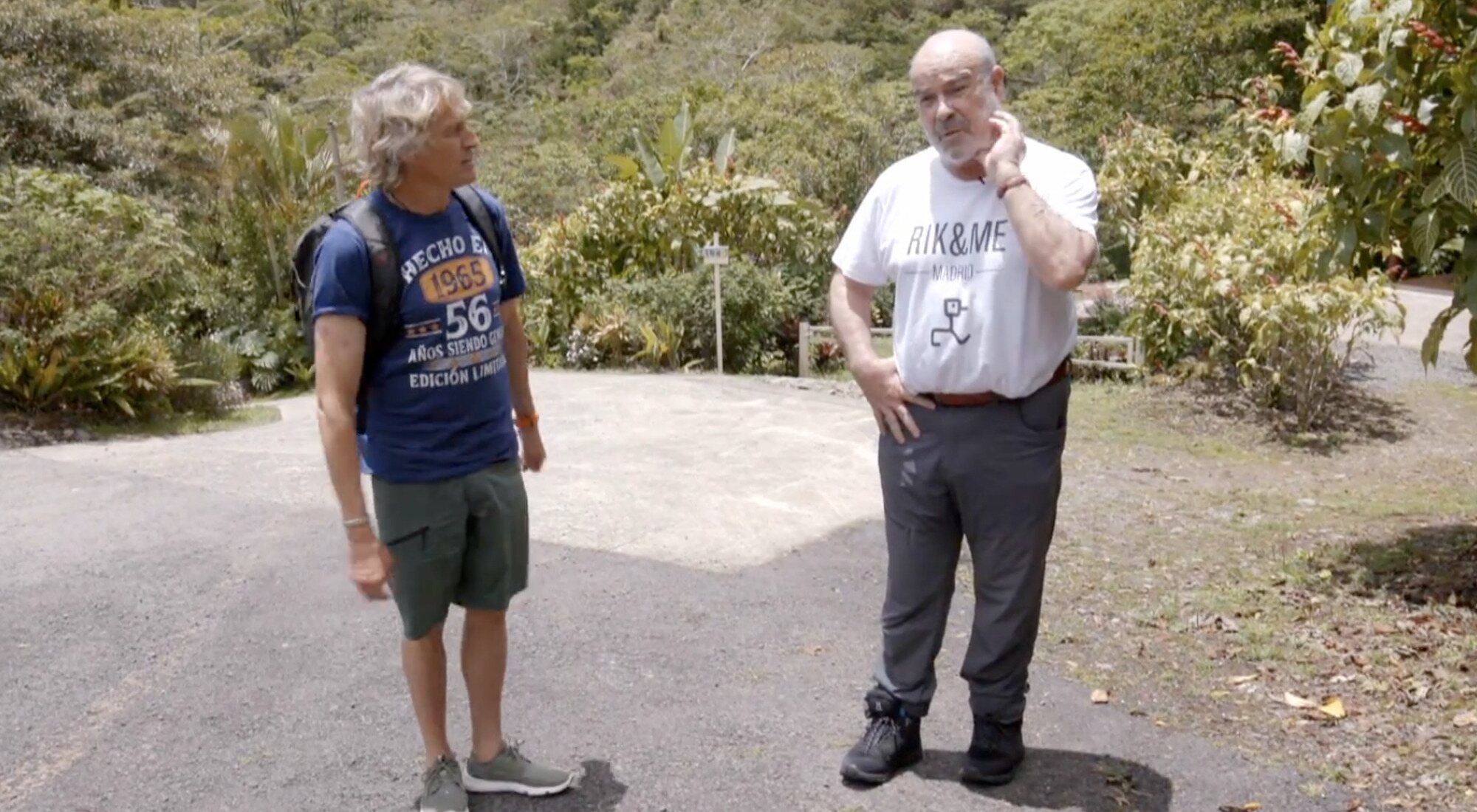 Jesús Calleja y Antonio Resines, en 'Planeta Calleja'