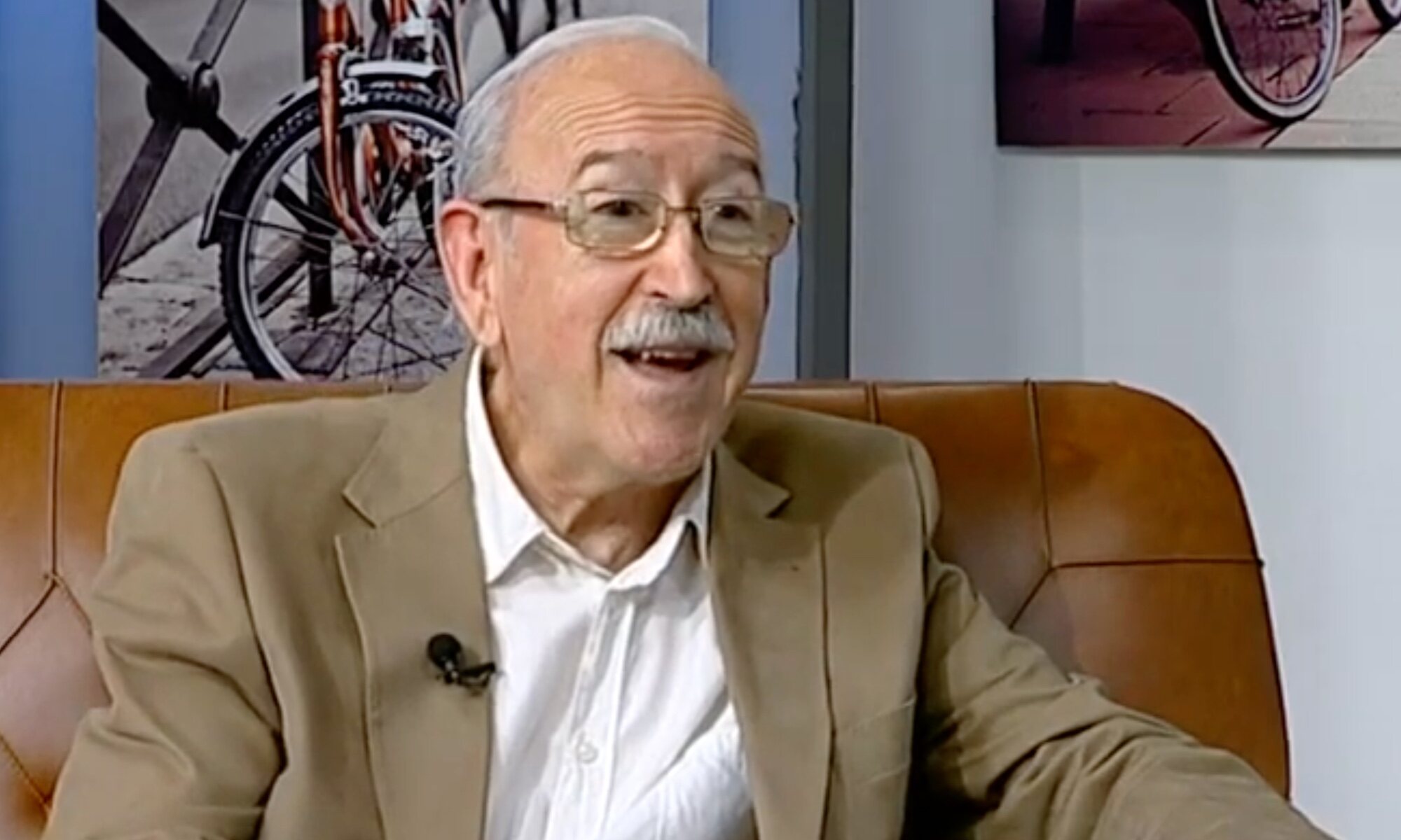 Juan Antonio Quintana, en una entrevista