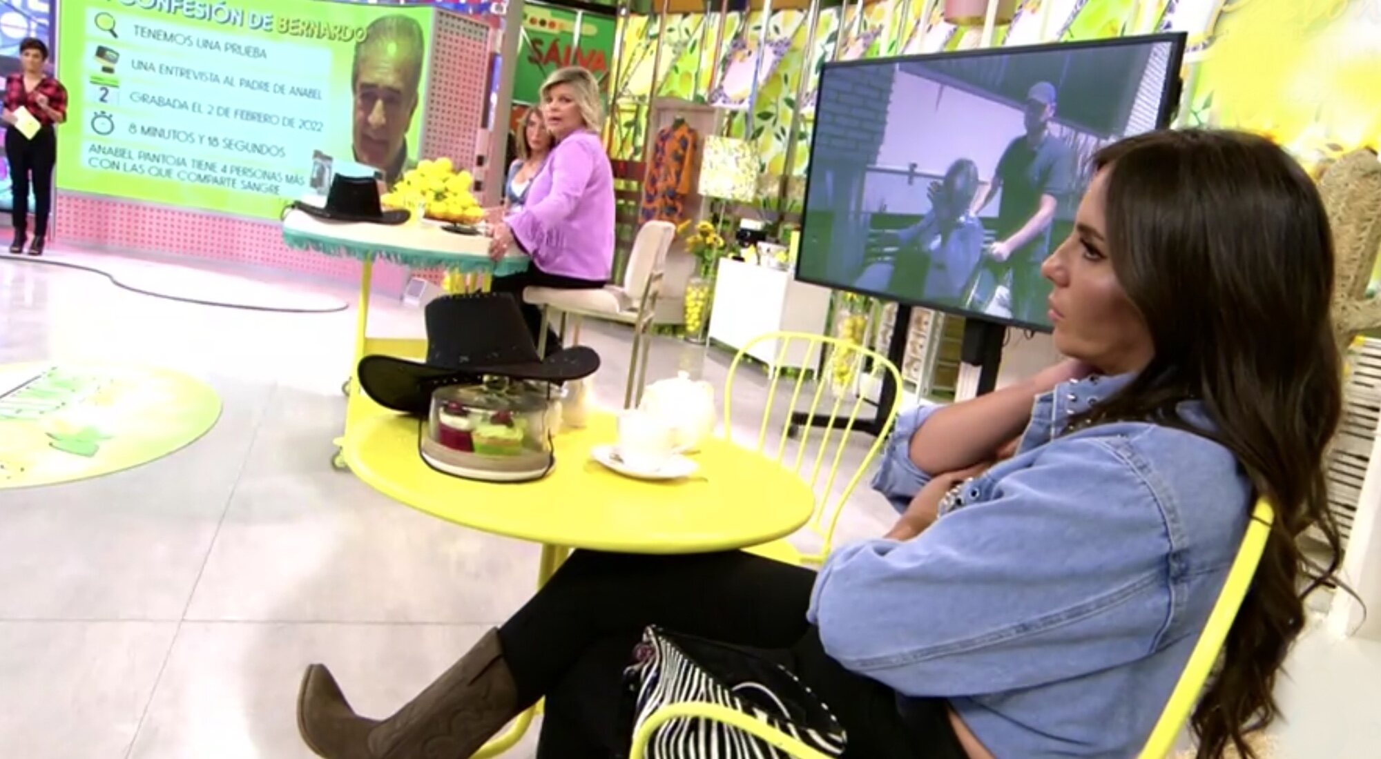 Anabel Pantoja, Terelu Campos, María Patiño y Adela González