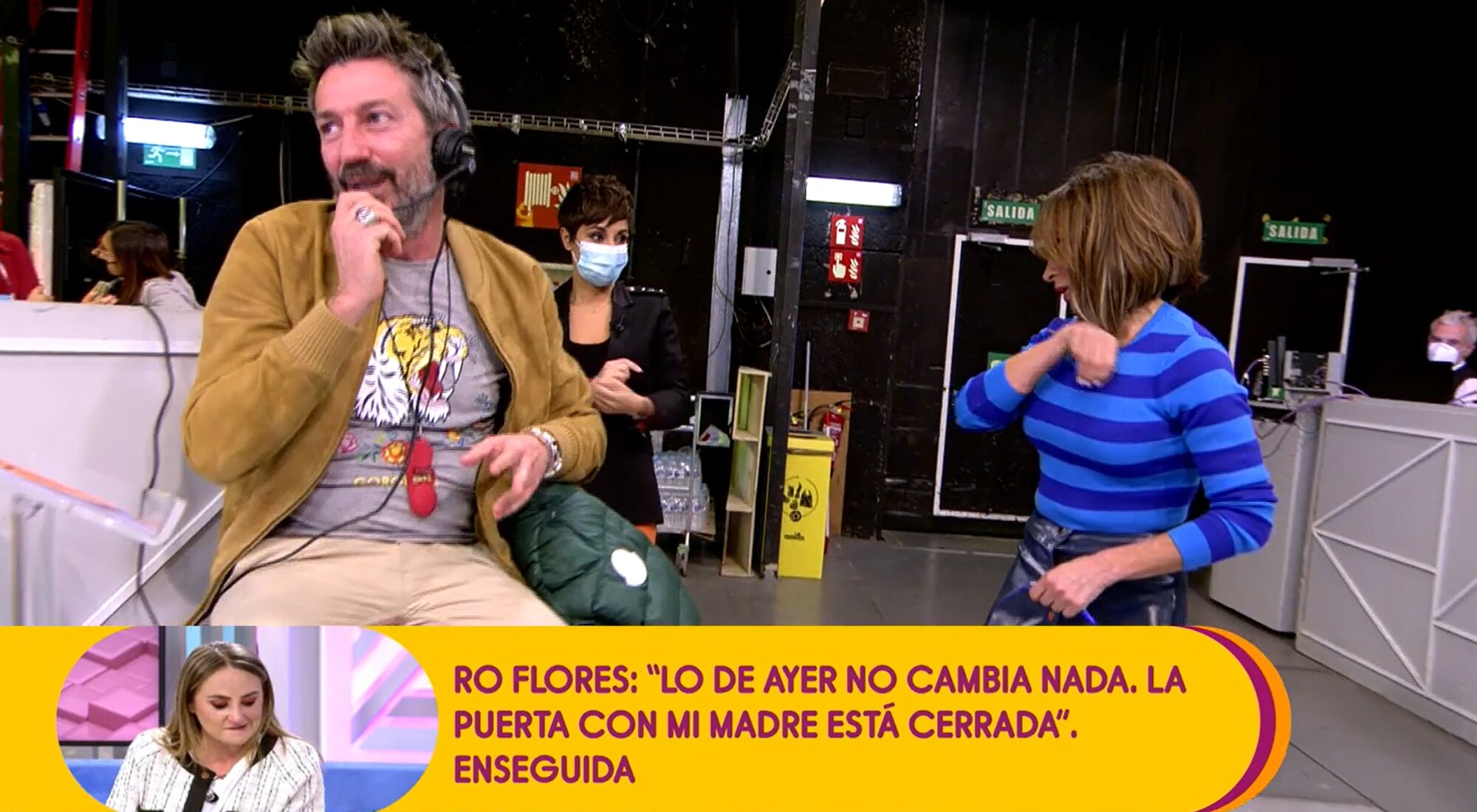 María Patiño, dispuesta a abandonar el plató de 'Sálvame'