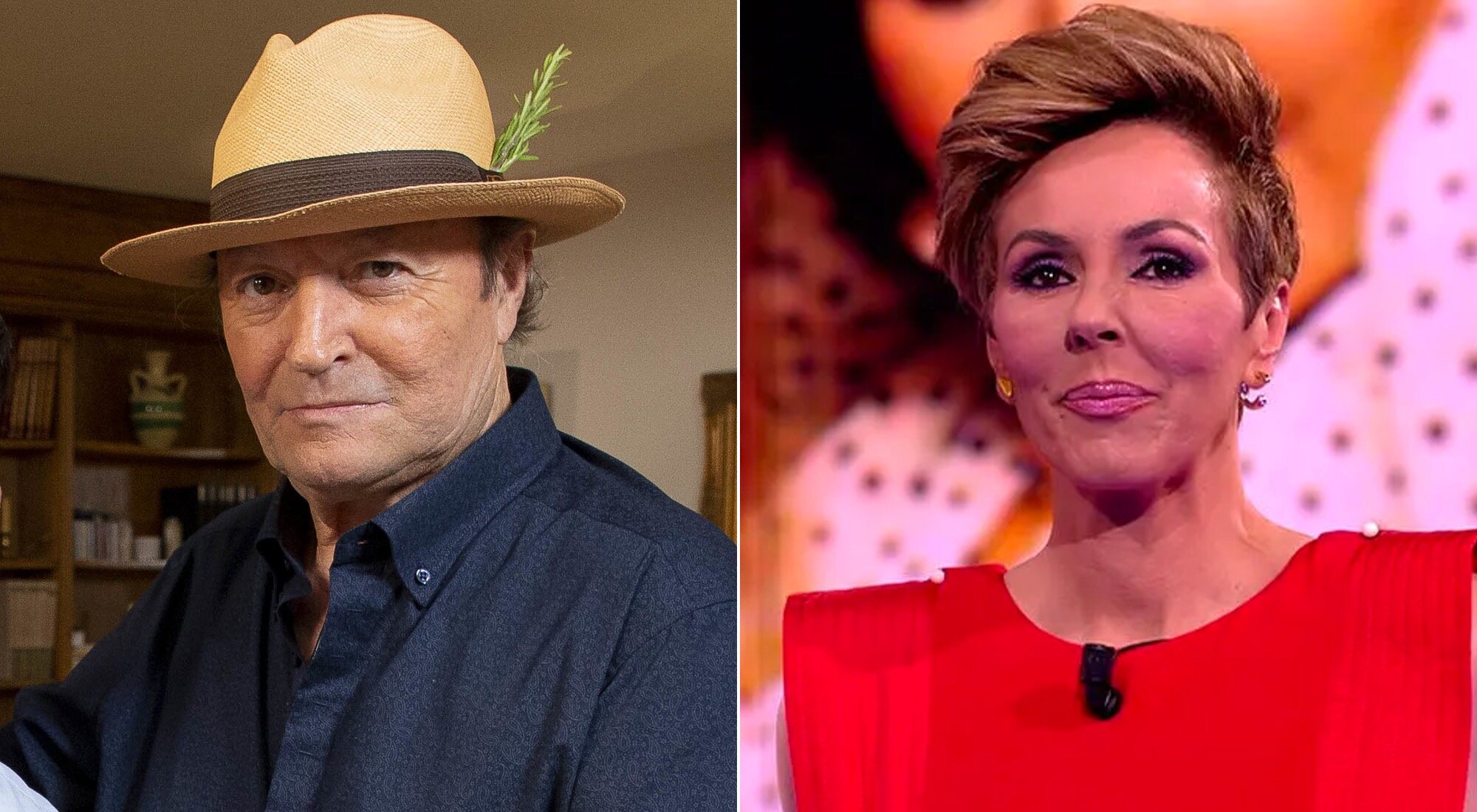 Amador Mohedano y Rocío Carrasco