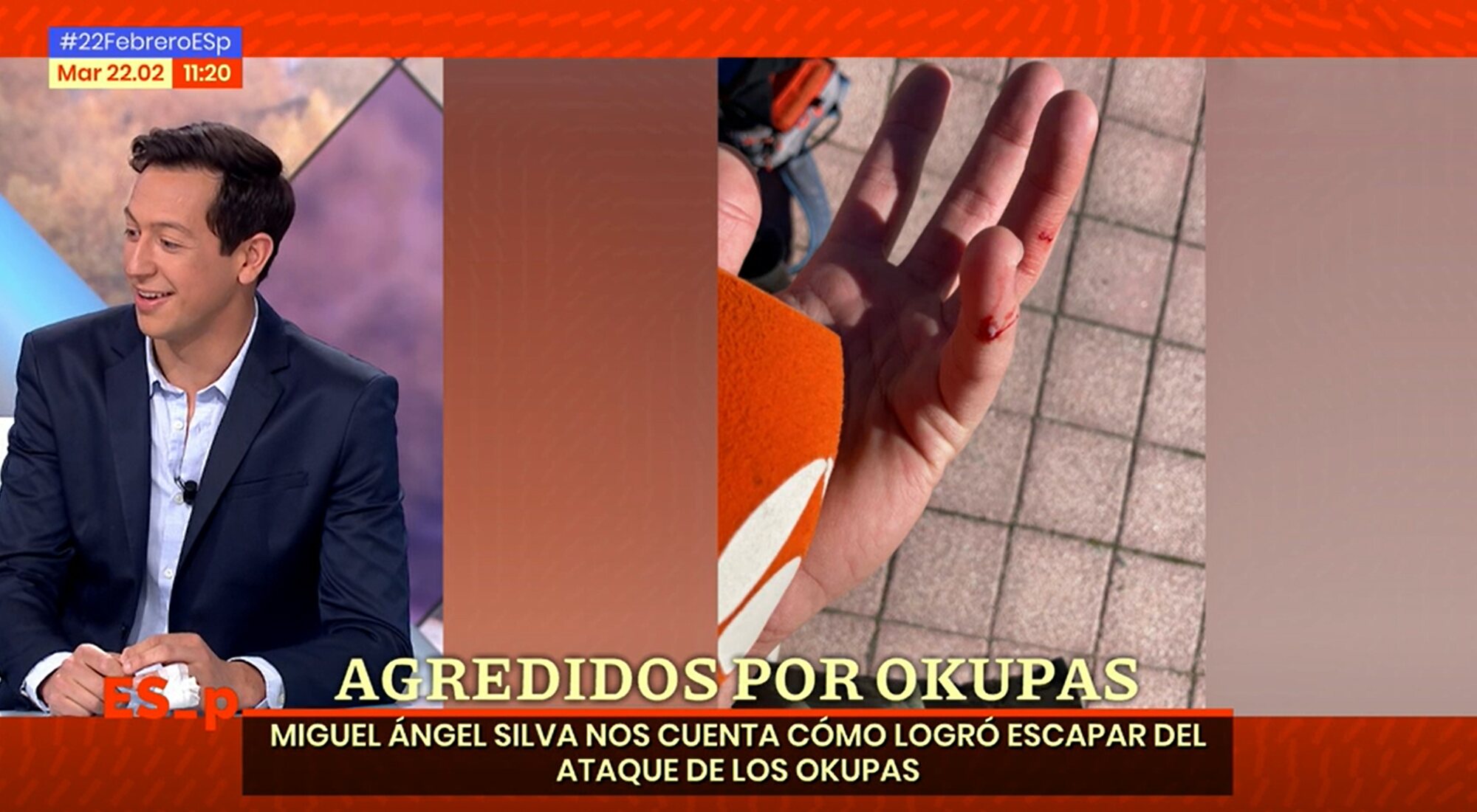 El reportero Miguel Ángel Silva habla en 'Espejo público' de la agresión que sufrieron él y sus compañeros