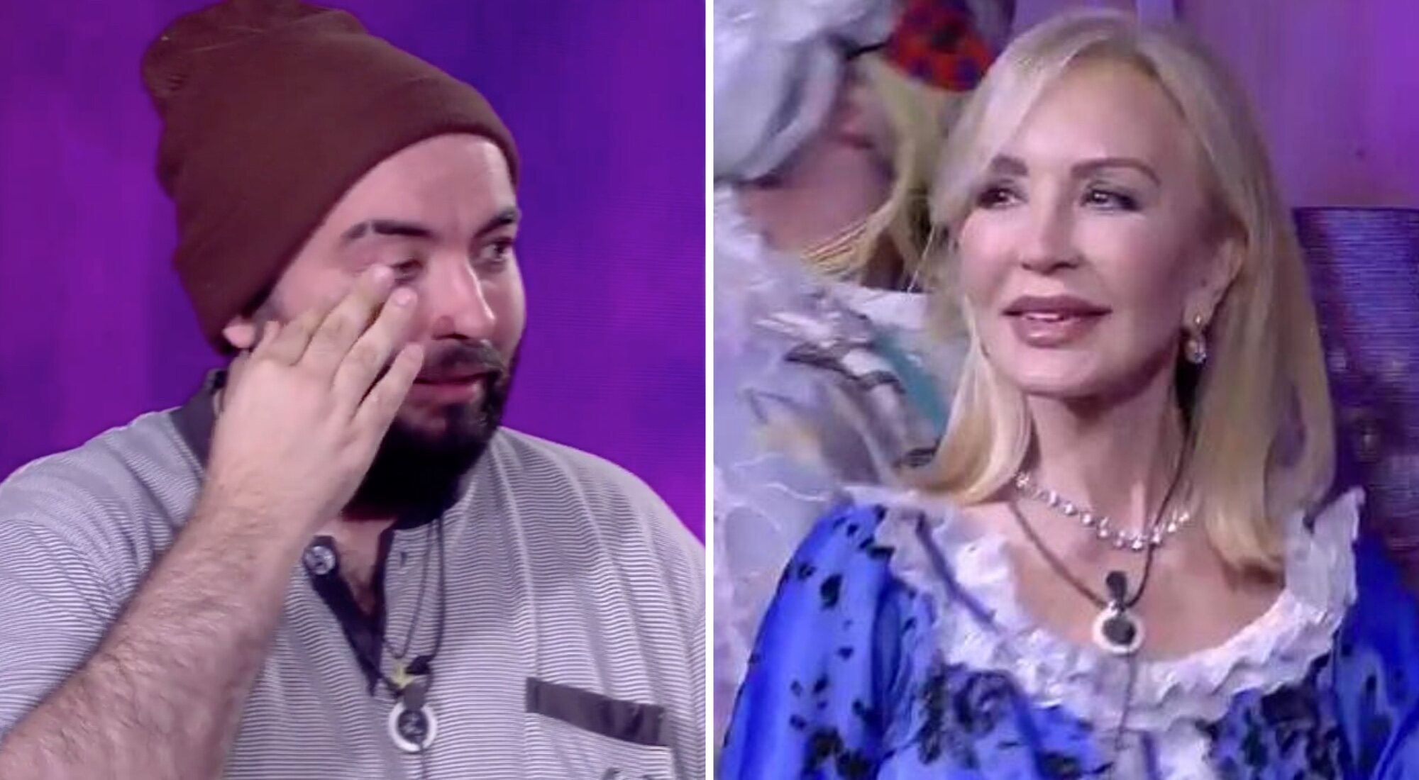 Álvaro y Carmen Lomana en 'Secret Story'