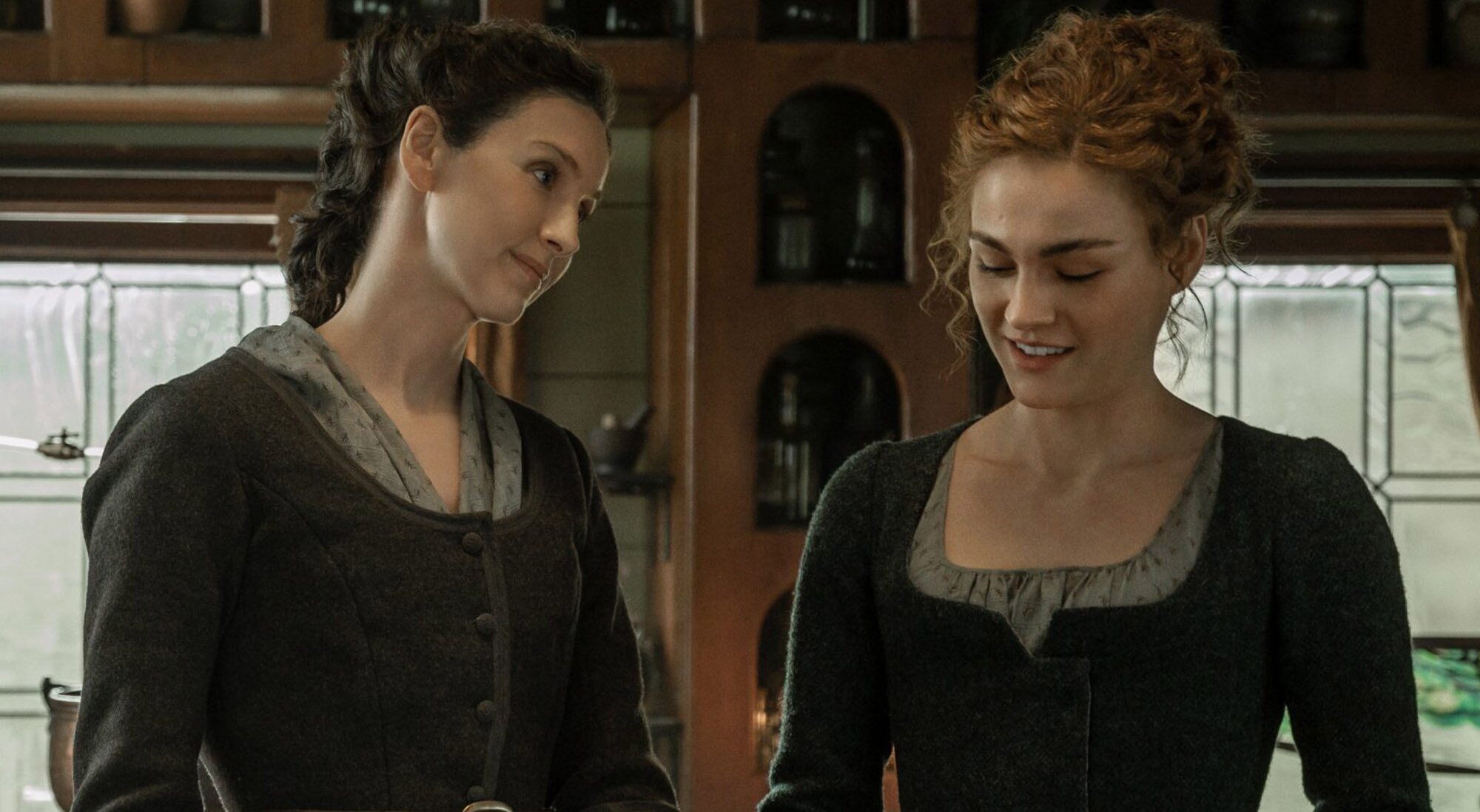 Claire y Brianna en 'Outlander'