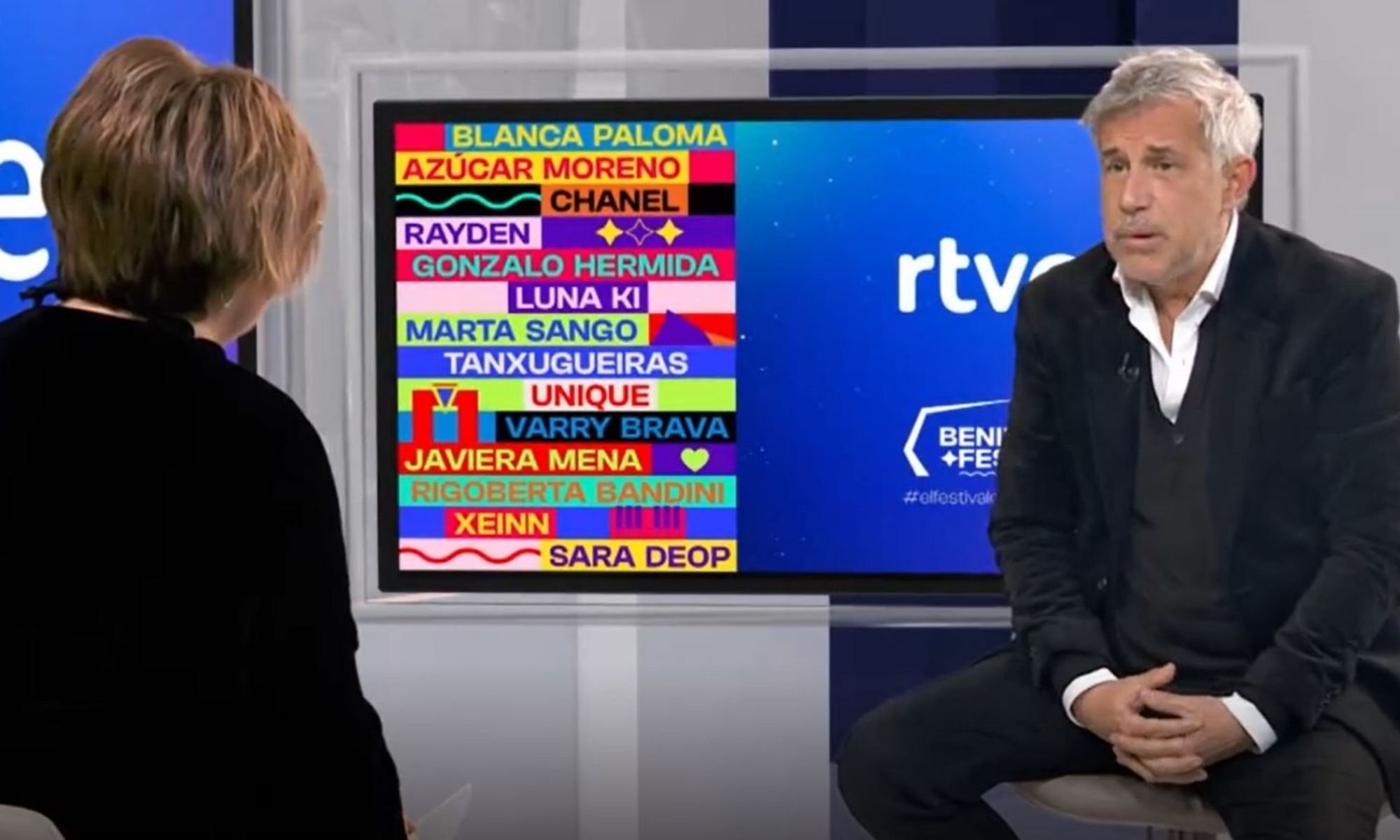 María Escario e Ignacio Elguero en &#39;RTVE responde&#39;