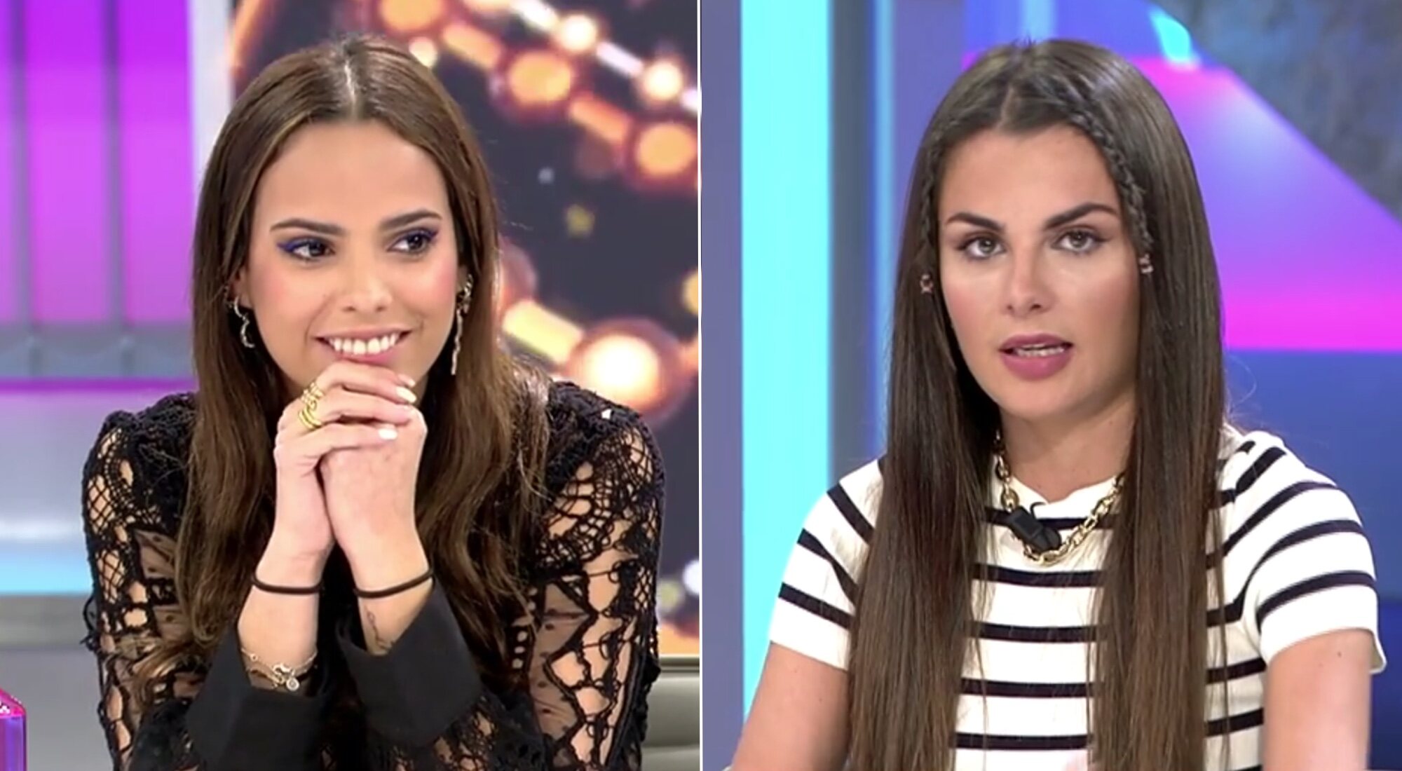 Gloria Camila y Alexia Rivas en 'Ya son las ocho'