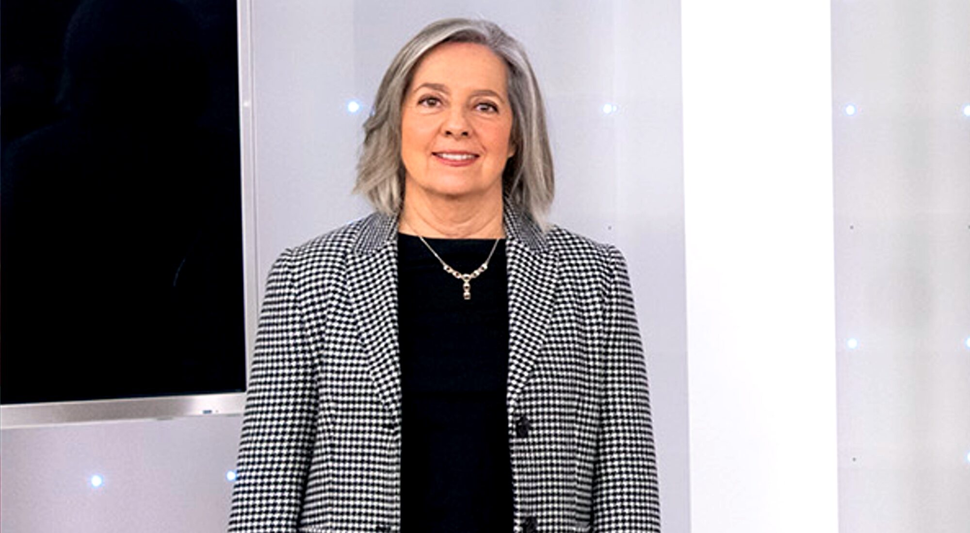 Amalia Martínez de Velasco en la presentación de &#39;Las tres puertas&#39;