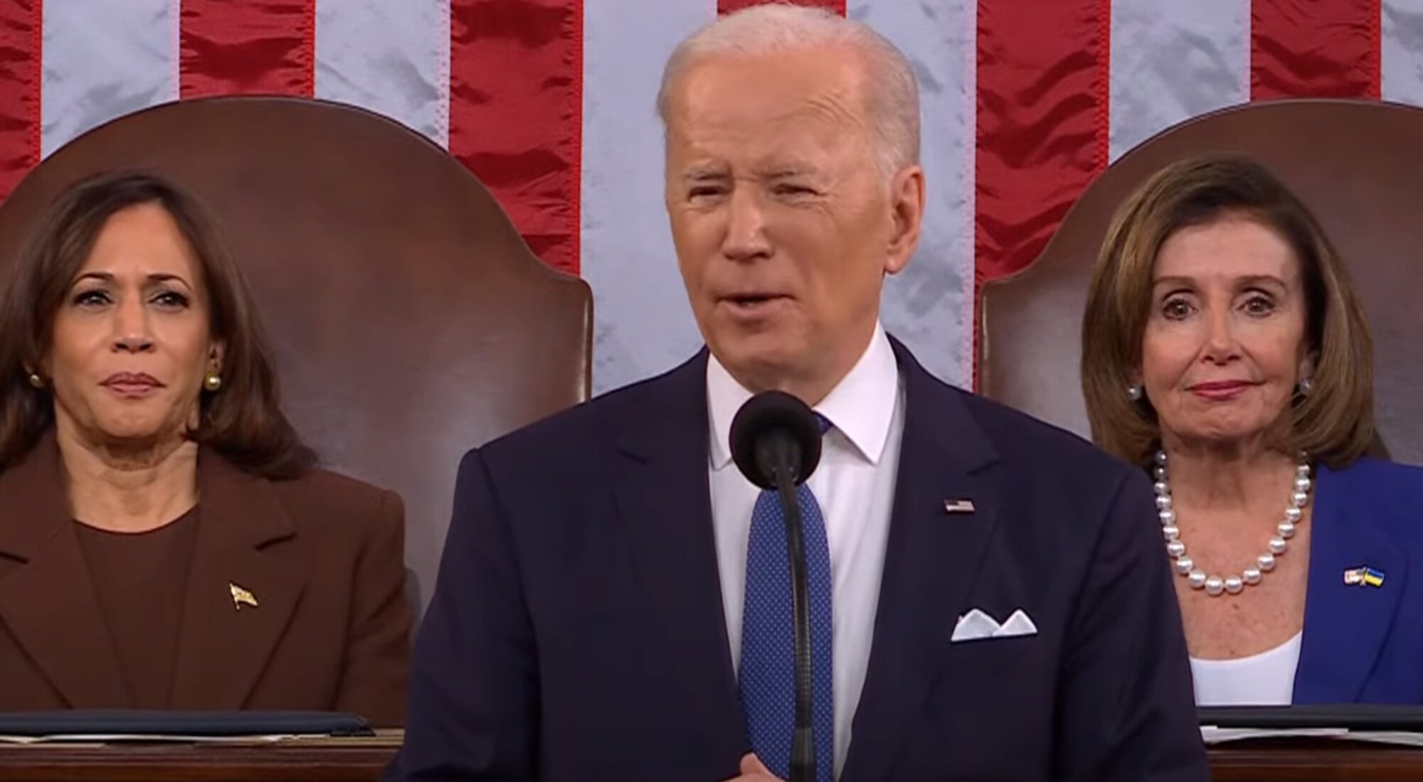 Joe Biden en el discurso del Estado de la Unión