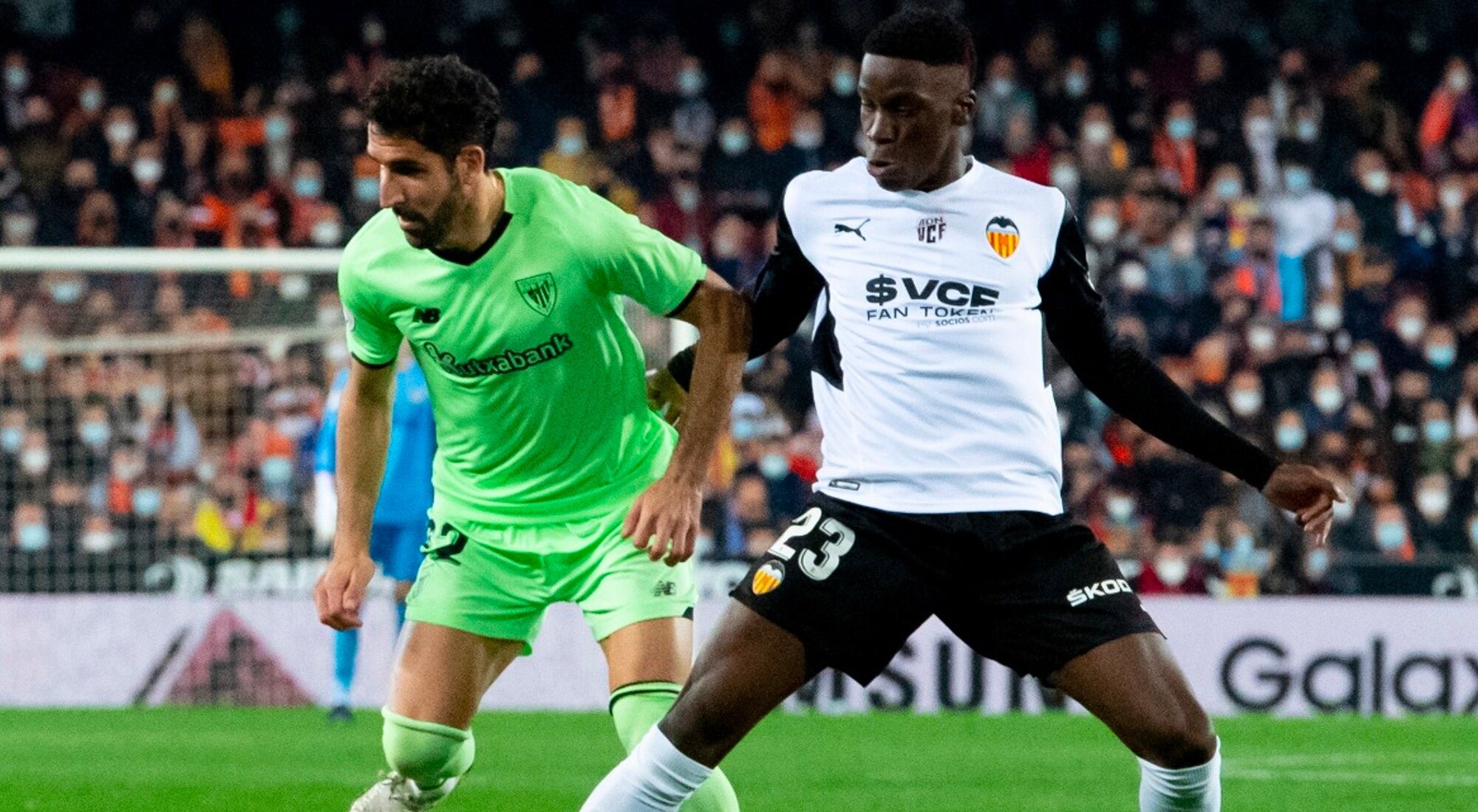 Valencia-Athletic Bilbao en la Copa del Rey