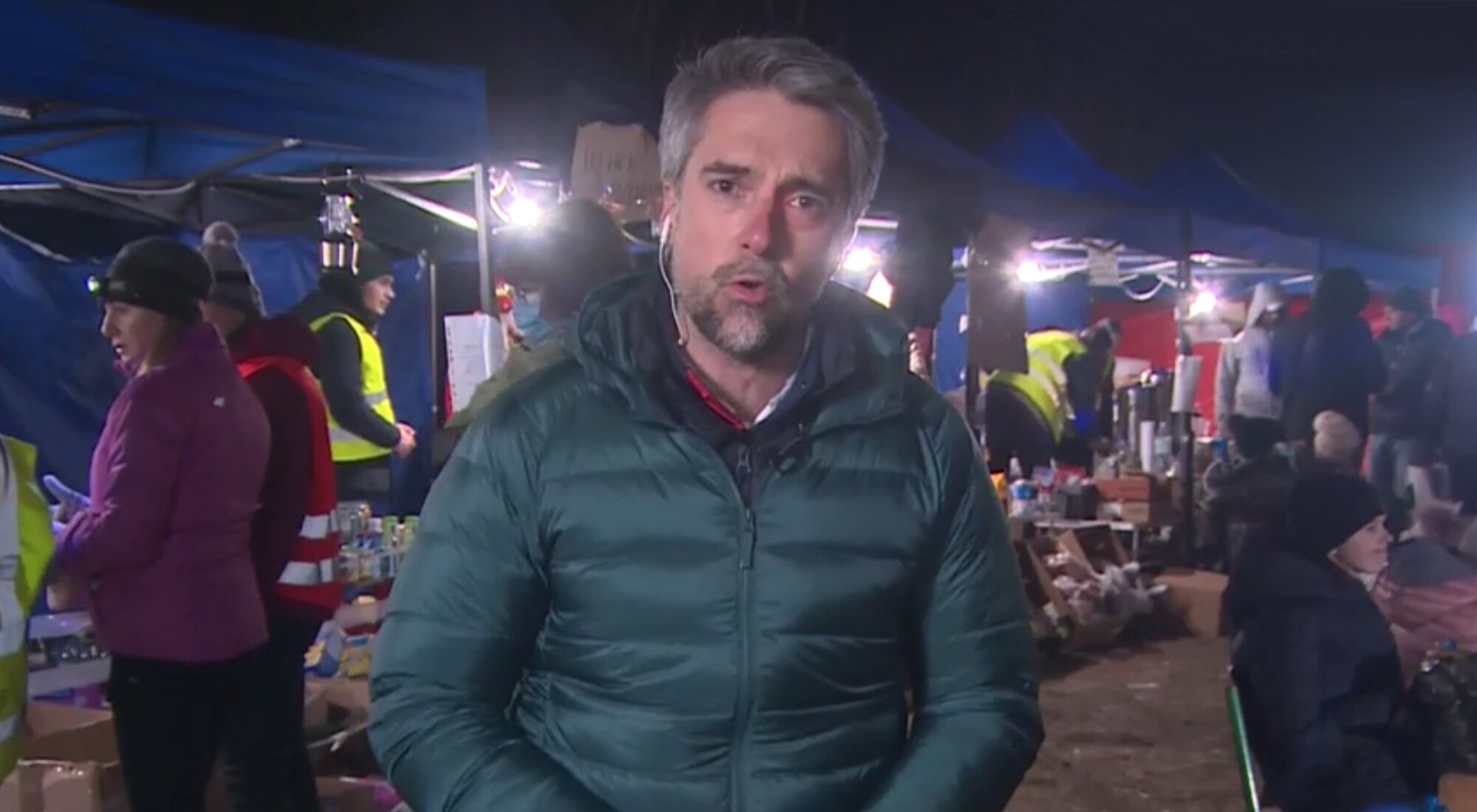 Carlos Franganillo, en el &#39;Telediario&#39; especial