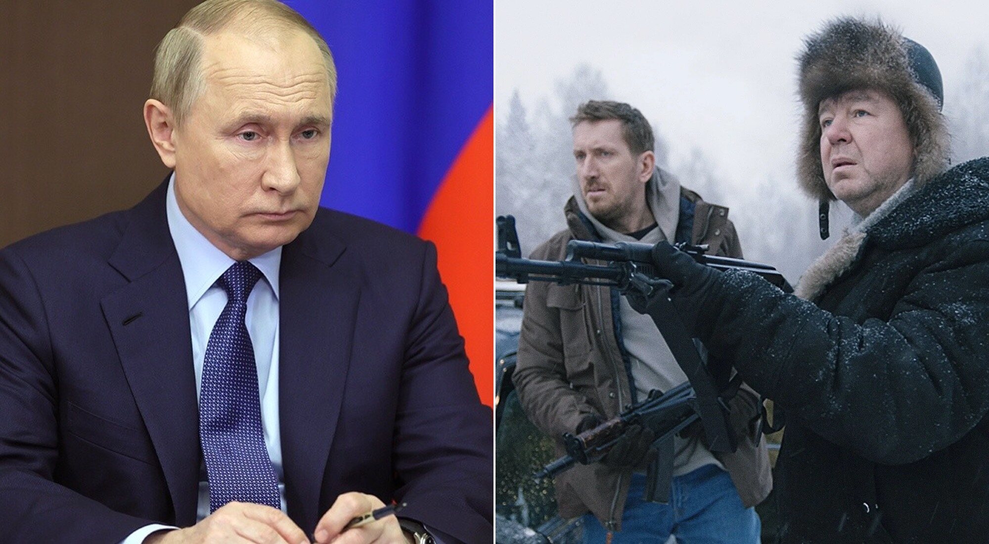 Vladimir Putin y la producción rusa 'Hacia el lago'